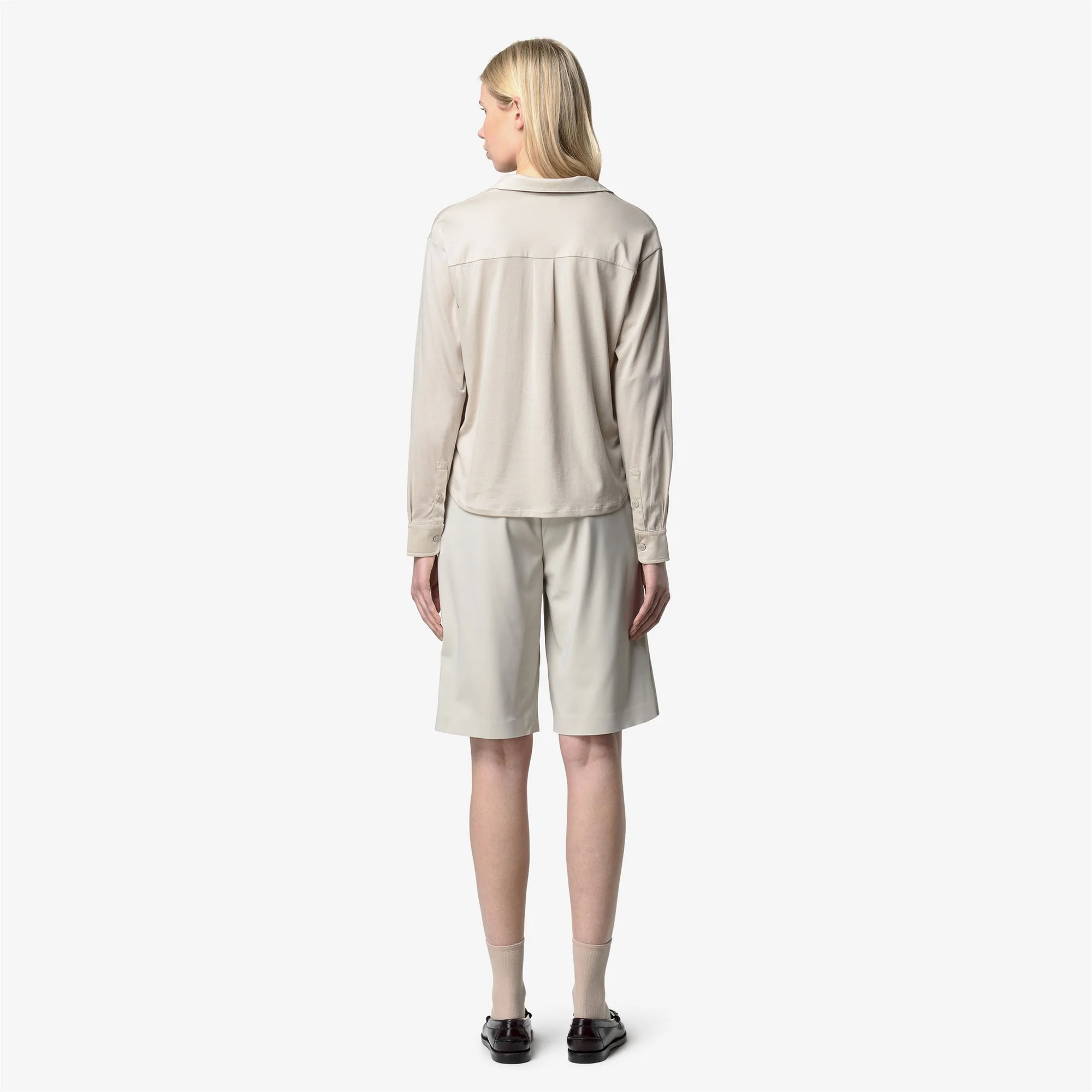 GRENERIE COTTON SILK - SHIRTS - CLASSIC - Woman - BEIGE LT - Image 5