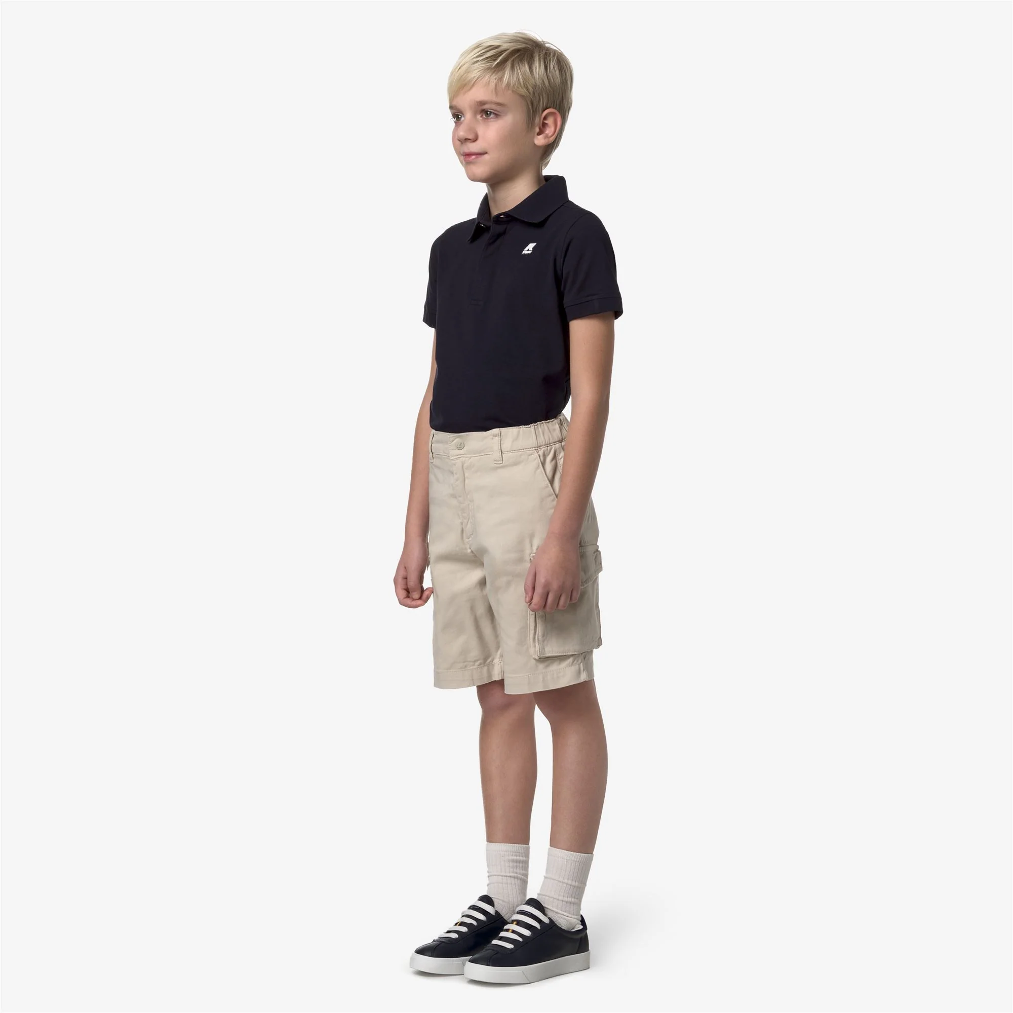 P. DAVON - Shorts - Cargo - Boy - BEIGE LT - Image 4