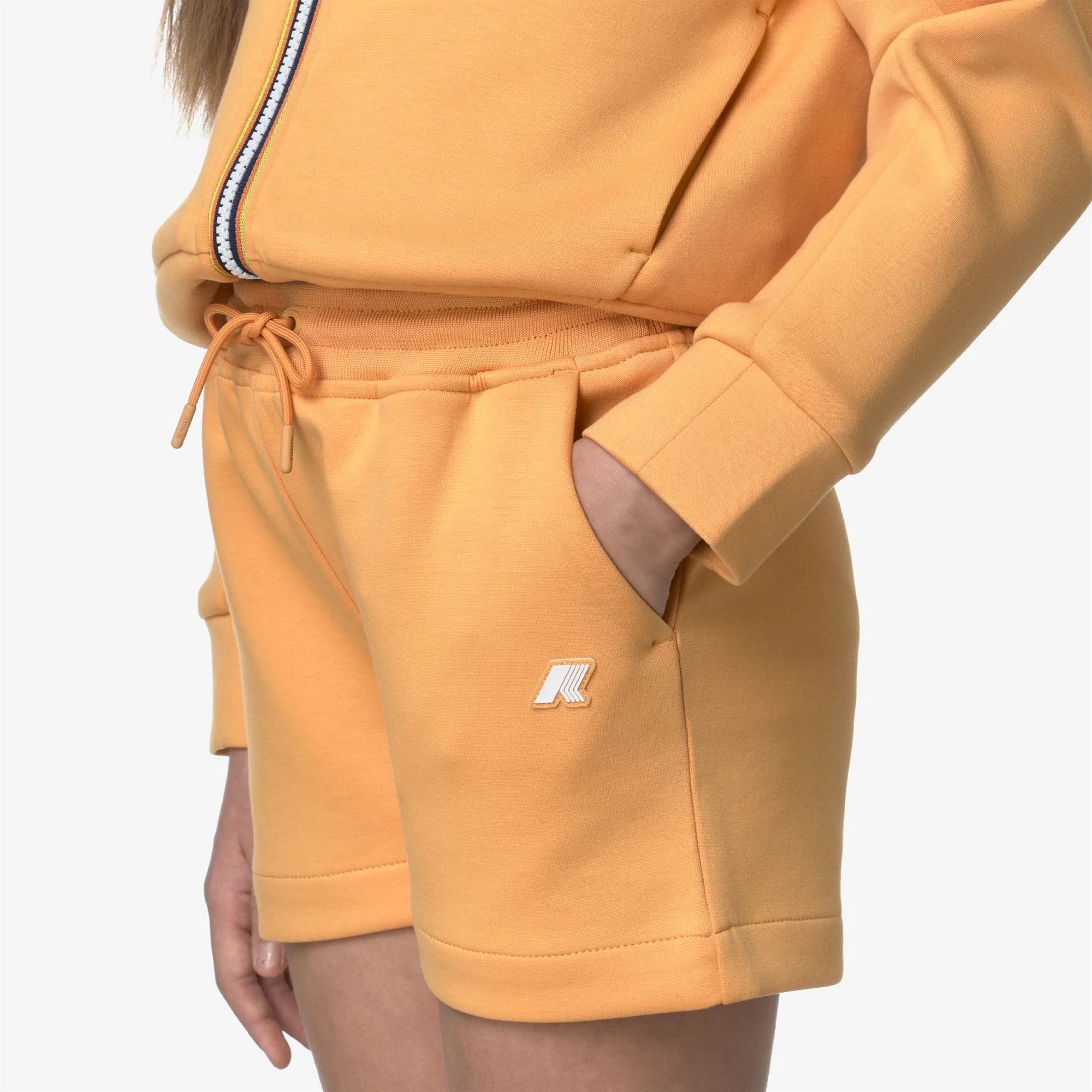 P. SOLEIL LIGHT SPACER - Shorts - Sport  Shorts - Girl - ORANGE AMBER - Image 2