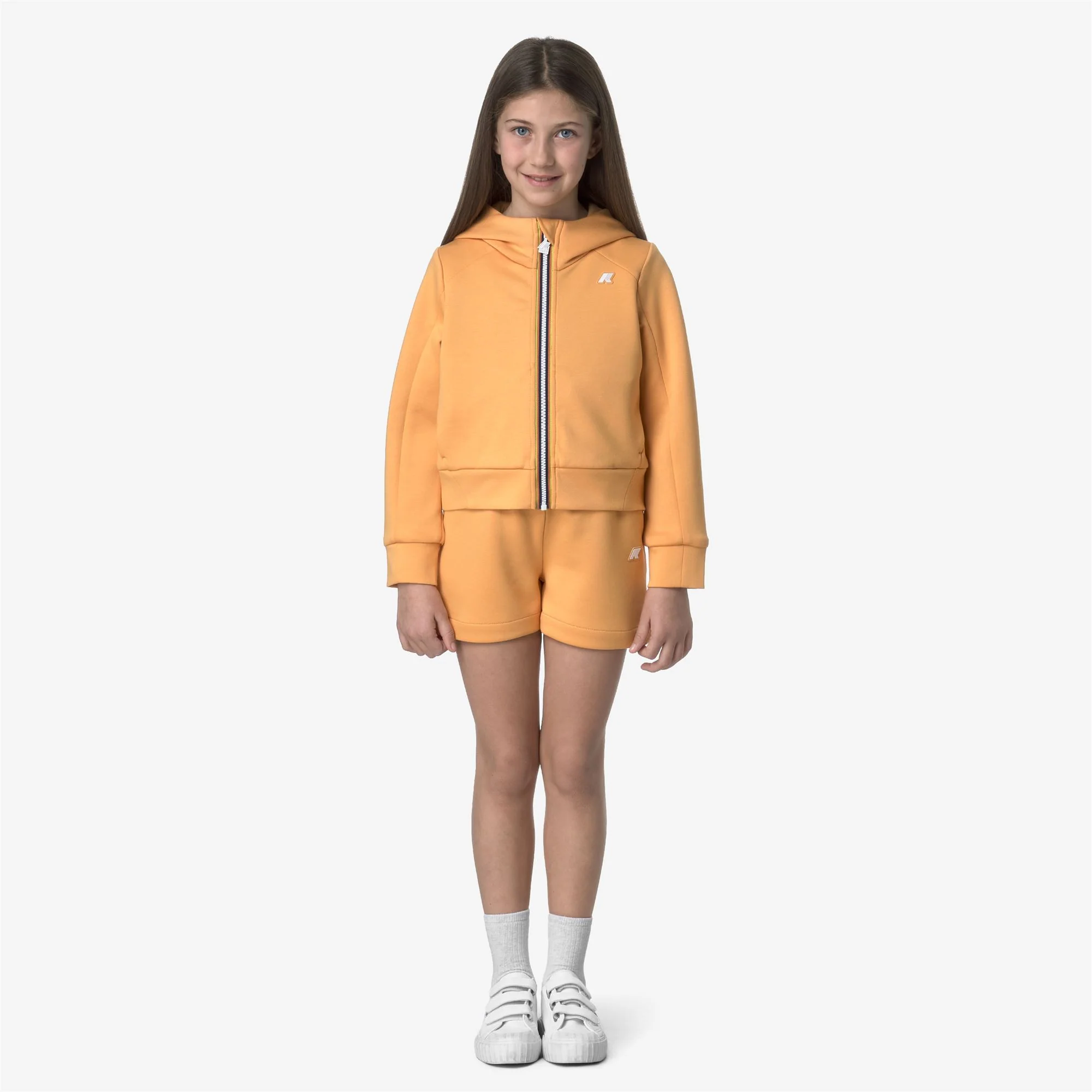 P. SOLEIL LIGHT SPACER - Shorts - Sport  Shorts - Girl - ORANGE AMBER - Image 3