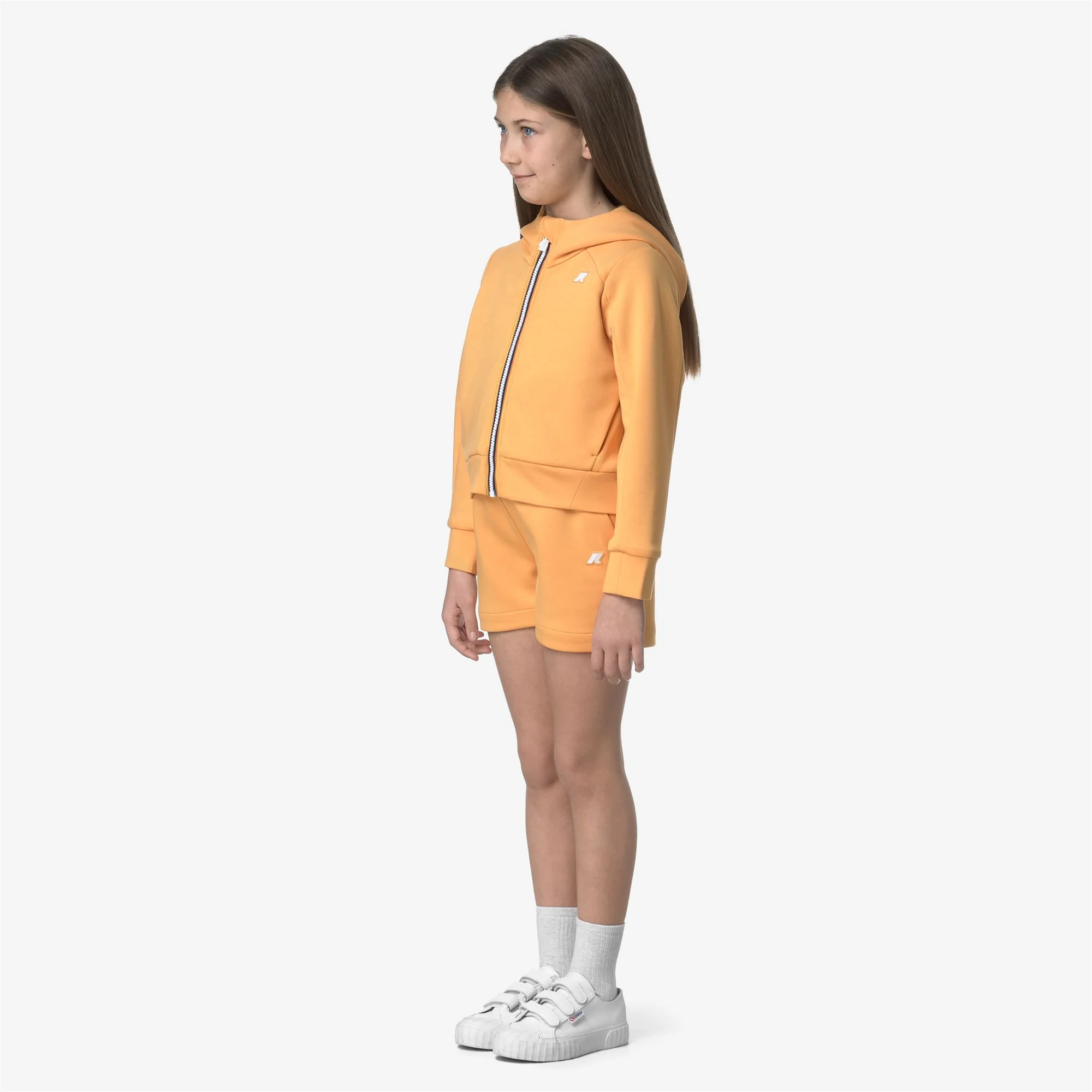 P. SOLEIL LIGHT SPACER - Shorts - Sport  Shorts - Girl - ORANGE AMBER - Image 4