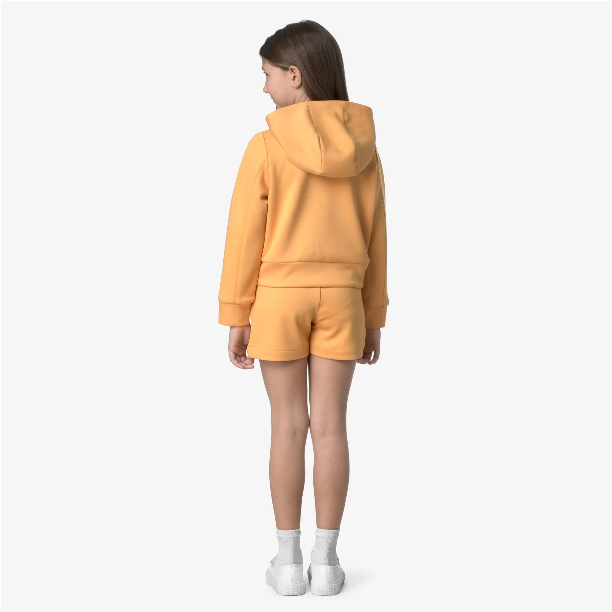 P. SOLEIL LIGHT SPACER - Shorts - Sport  Shorts - Girl - ORANGE AMBER - Image 5