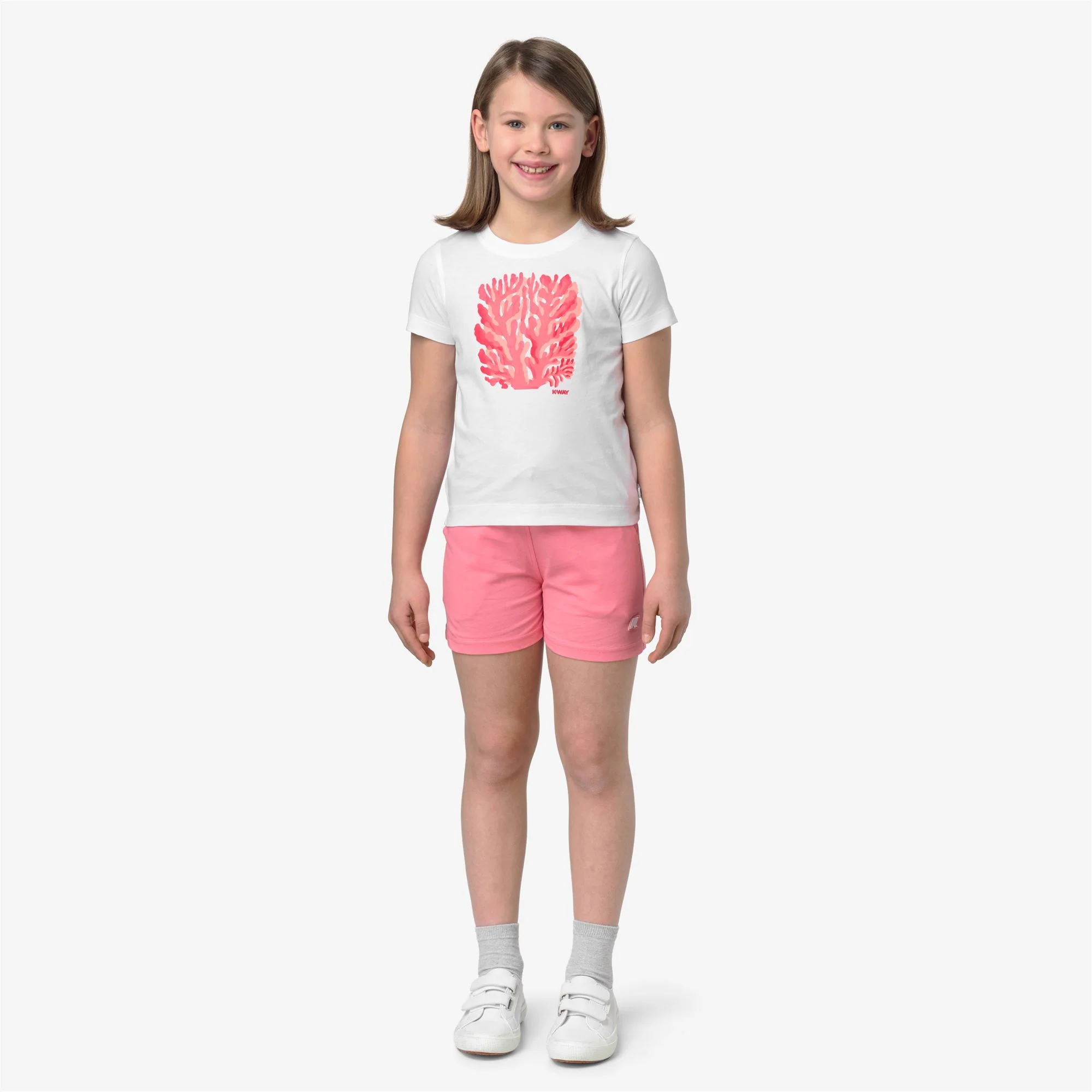 P. VIKETTE JERSEY - Shorts - Sport  Shorts - Girl - PINK GERANIUM - Image 3