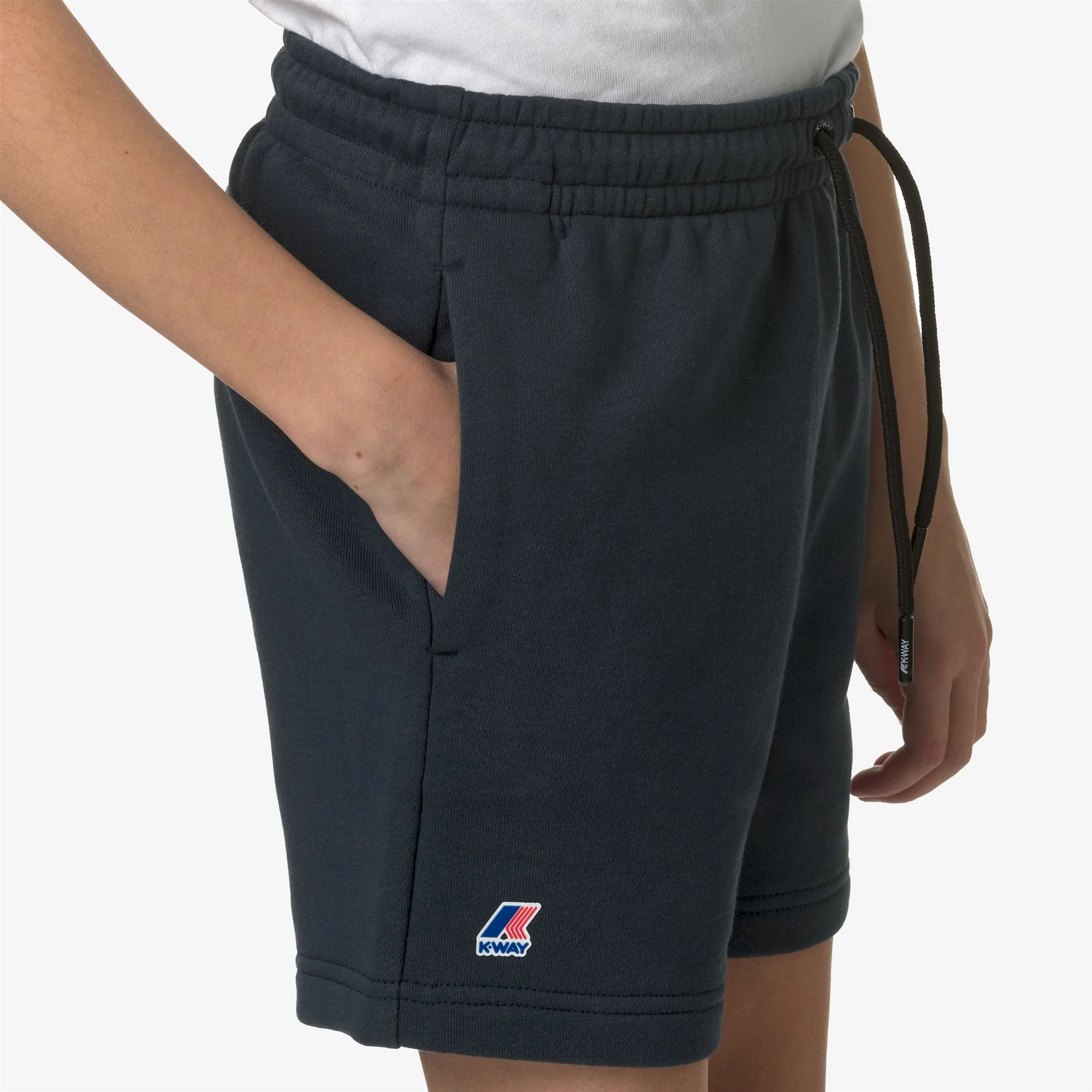 P. LE VRAI DORIAN POLY COTTON - Shorts - Sport  Shorts - Kid unisex - BLUE DEPTH - Image 2