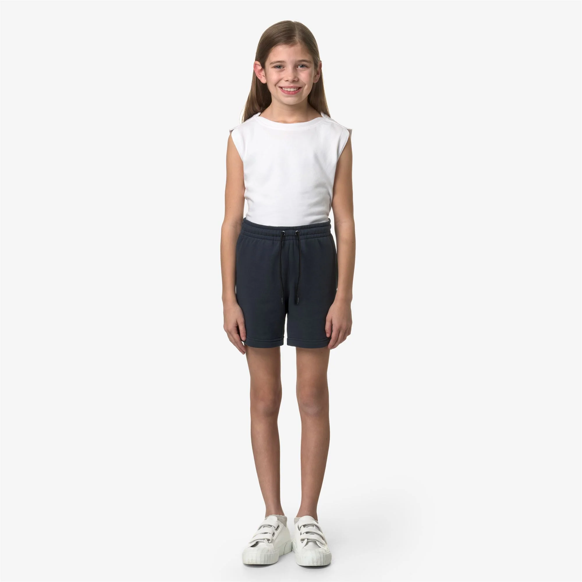 P. LE VRAI DORIAN POLY COTTON - Shorts - Sport  Shorts - Kid unisex - BLUE DEPTH - Image 3