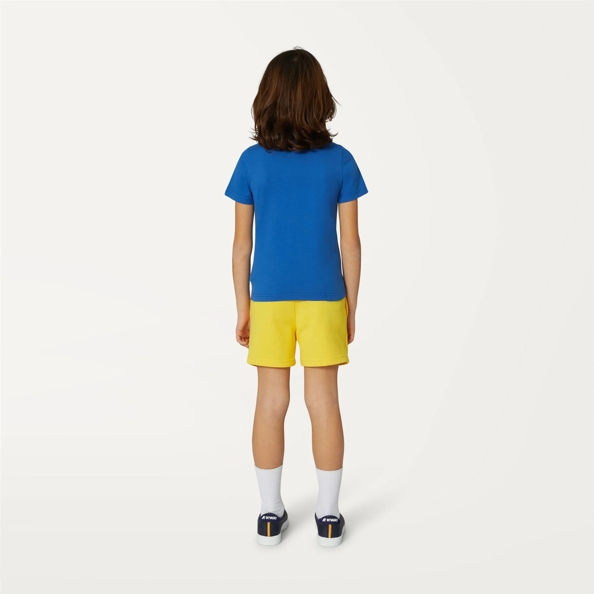 P. LE VRAI DORIAN POLY COTTON - Shorts - Sport  Shorts - Kid unisex - YELLOW DK - Image 5
