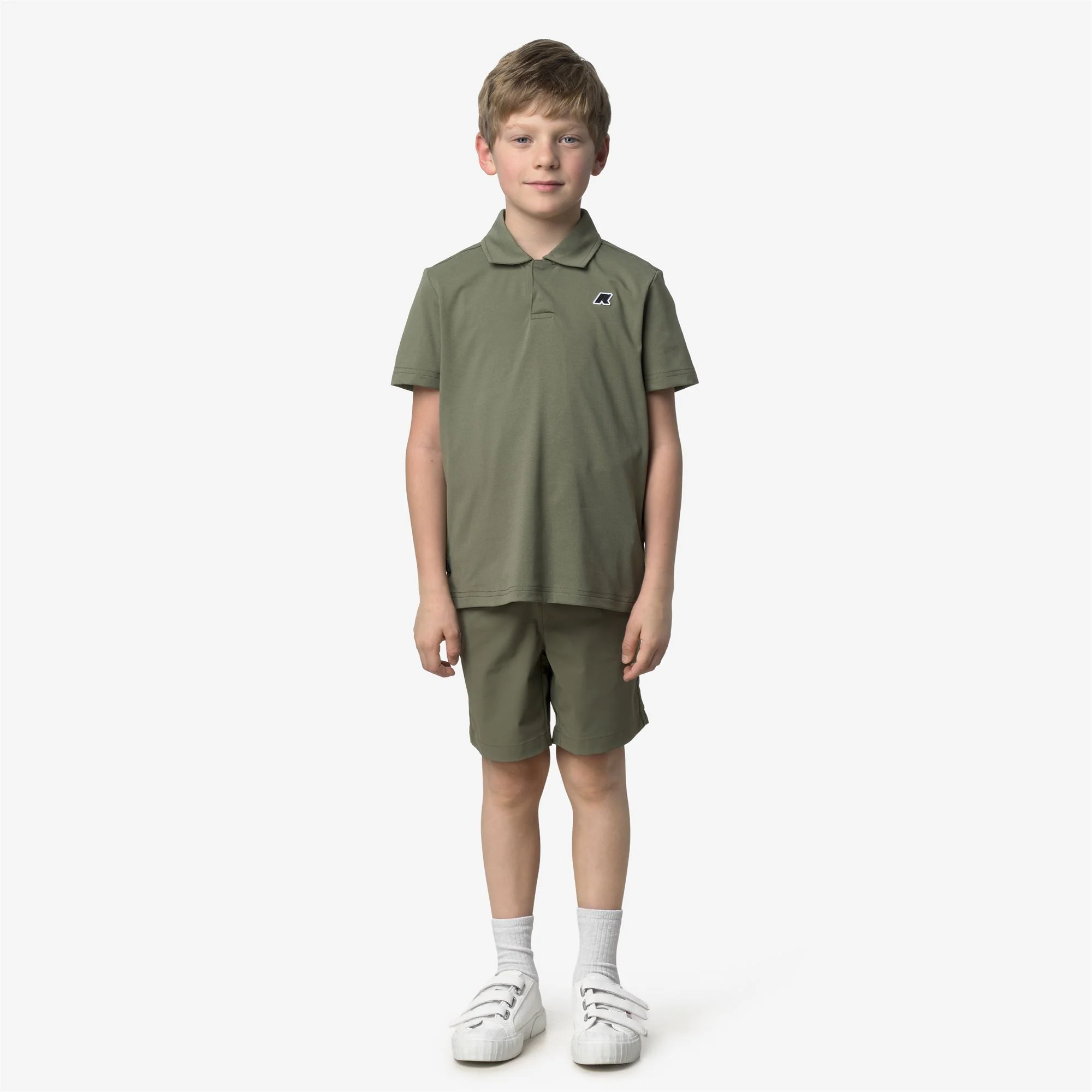 P. NESILIER TRAVEL - Shorts - Sport  Shorts - Kid unisex - GREEN LICHEN - Image 4