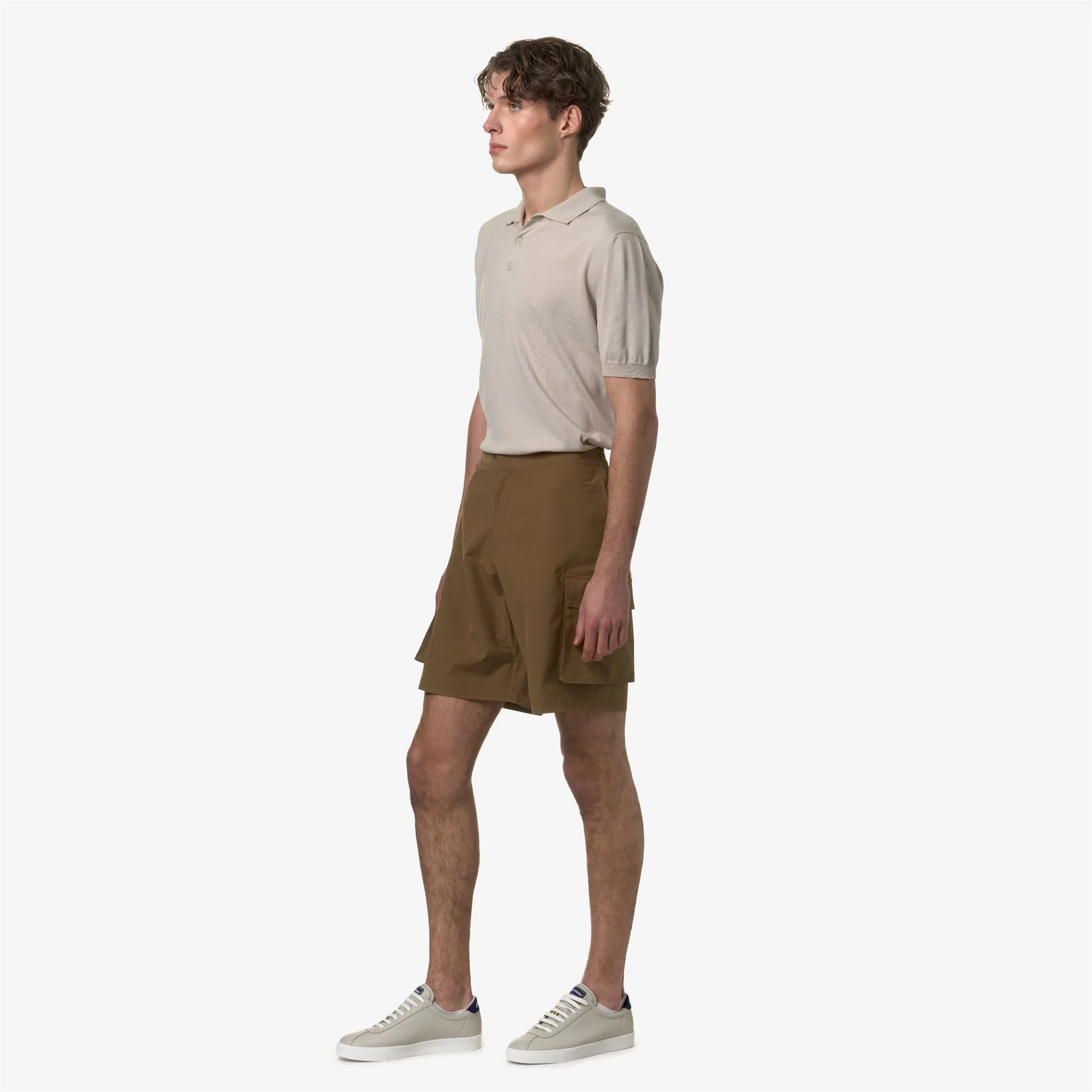 BASTYEL - Shorts - Cargo - Man - BROWN CORDA - Image 5