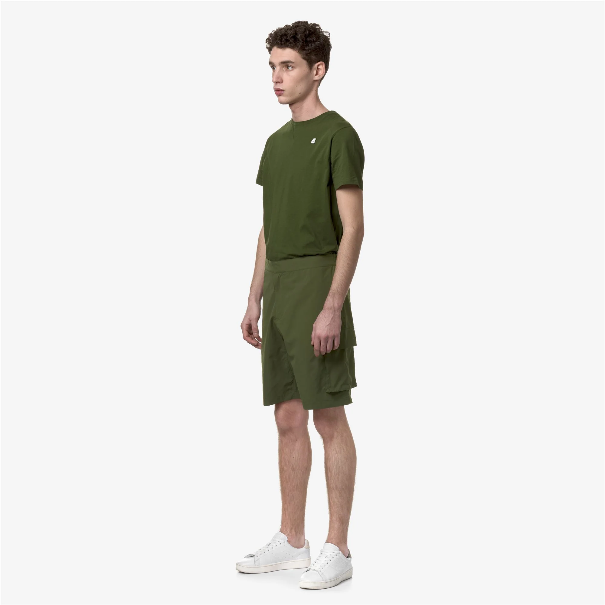 BASTYEL - Shorts - Cargo - Man - GREEN CYPRESS - Image 5