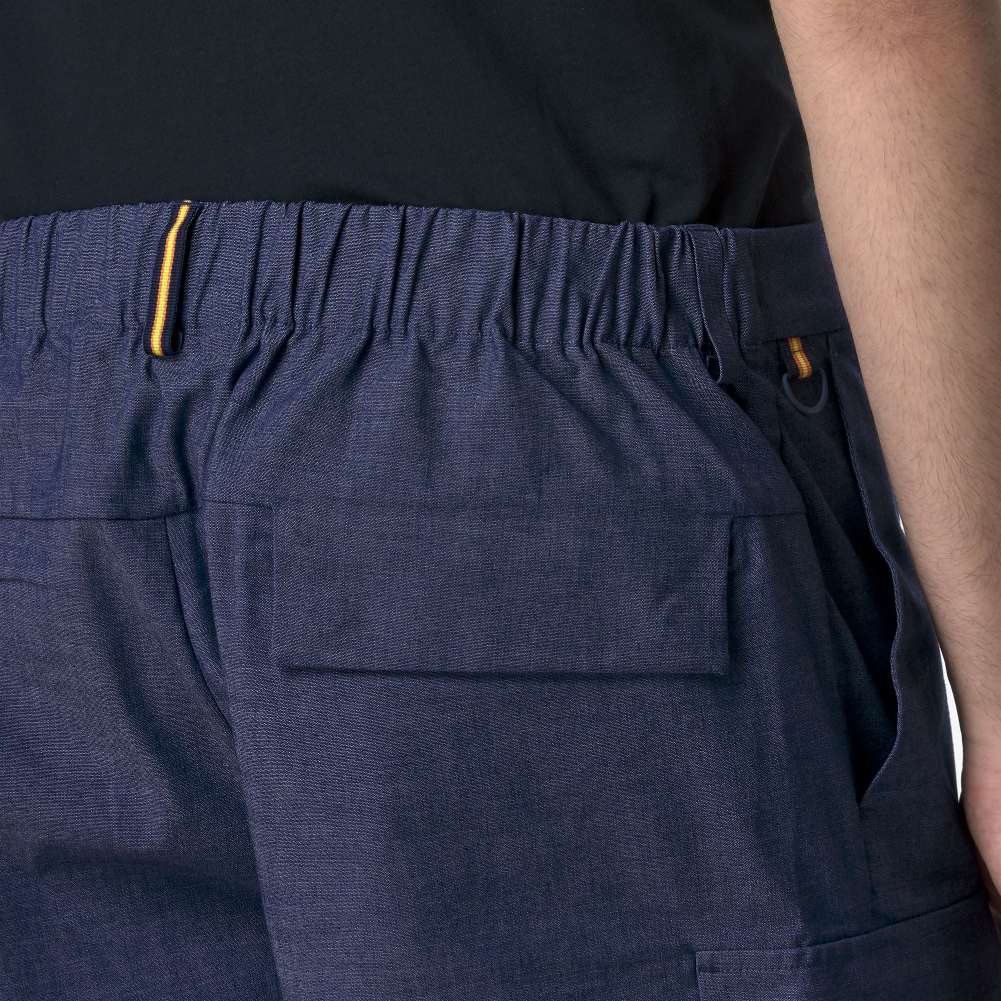 BASTYEL SOFT DENIM - Shorts - Cargo - Man - BLUE DEEP COBALT - Image 2