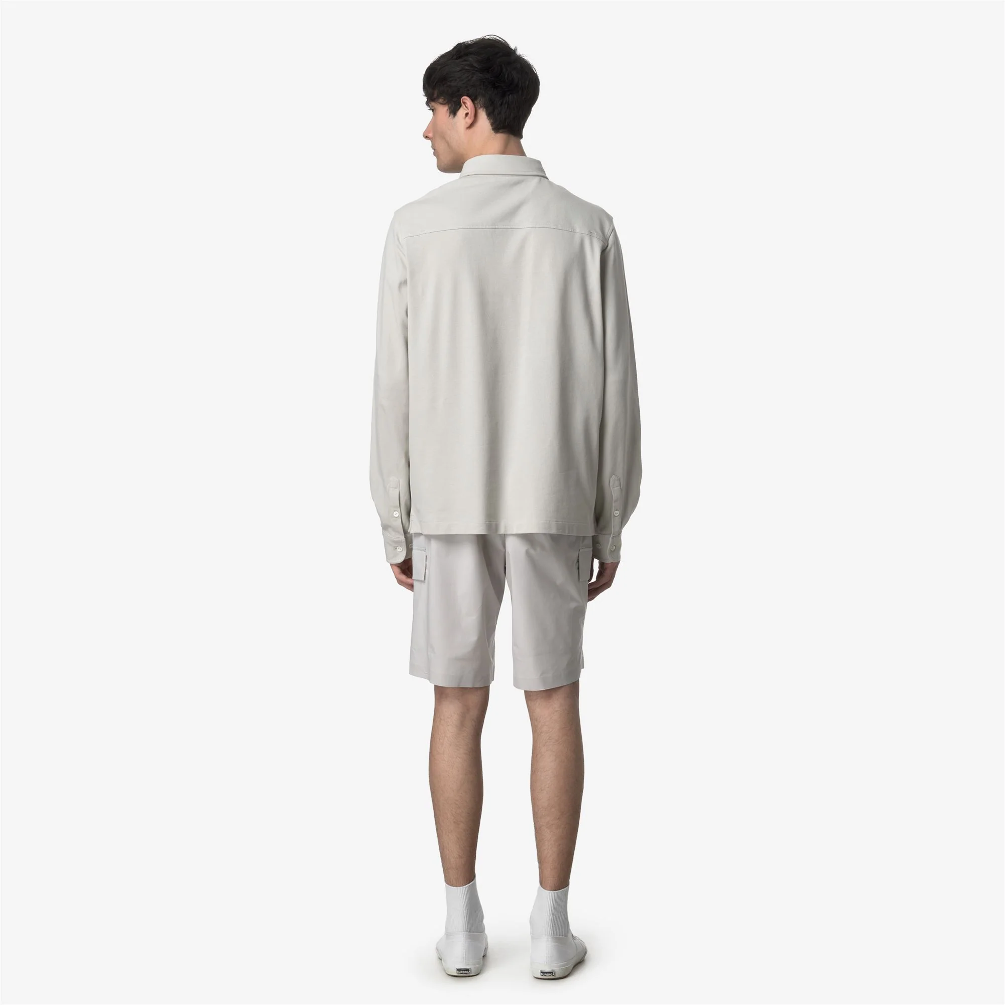 BASTYEL TECH PL - Shorts - Cargo - Man - BEIGE LT - Image 5