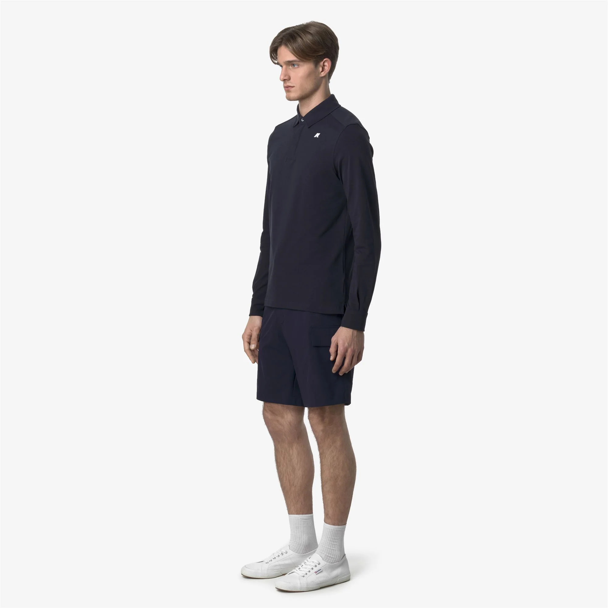 BASTYEL TECH PL - Shorts - Cargo - Man - BLUE DEPTH - Image 4