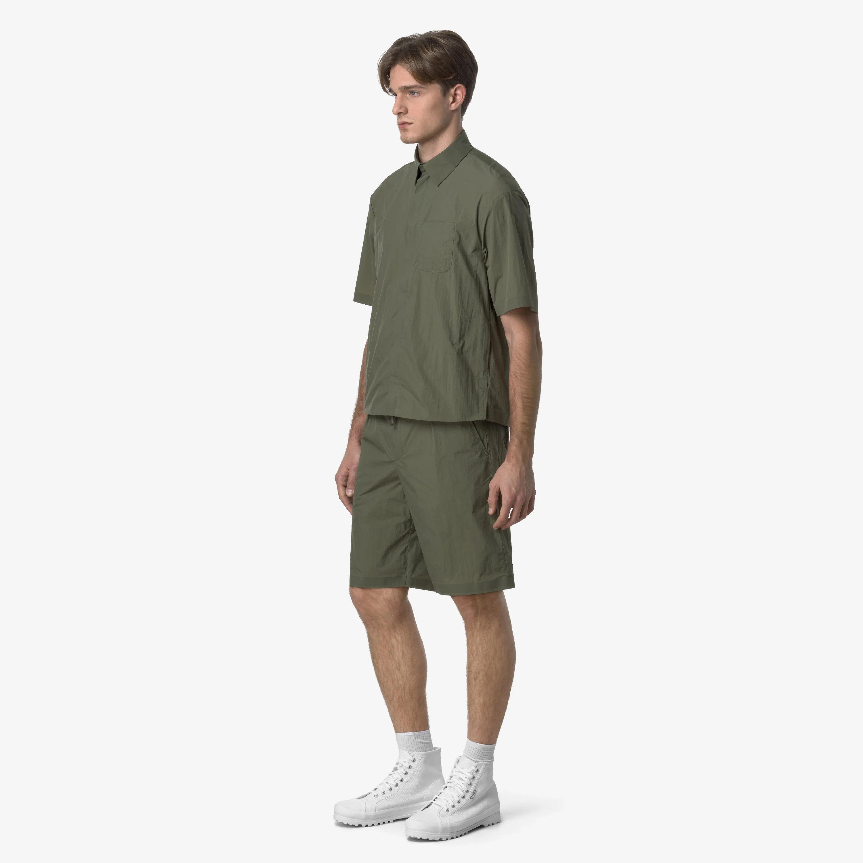 BENT - Shorts - Sport Shorts - Man - GREEN LICHEN - Image 4