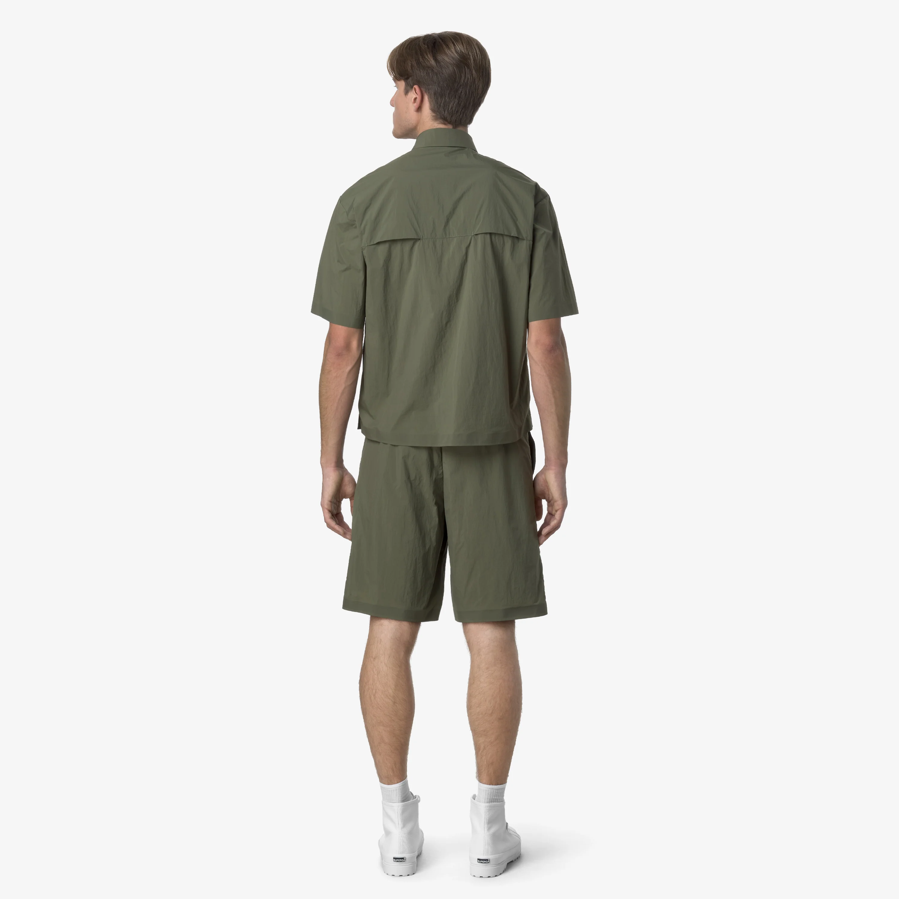 BENT - Shorts - Sport Shorts - Man - GREEN LICHEN - Image 5