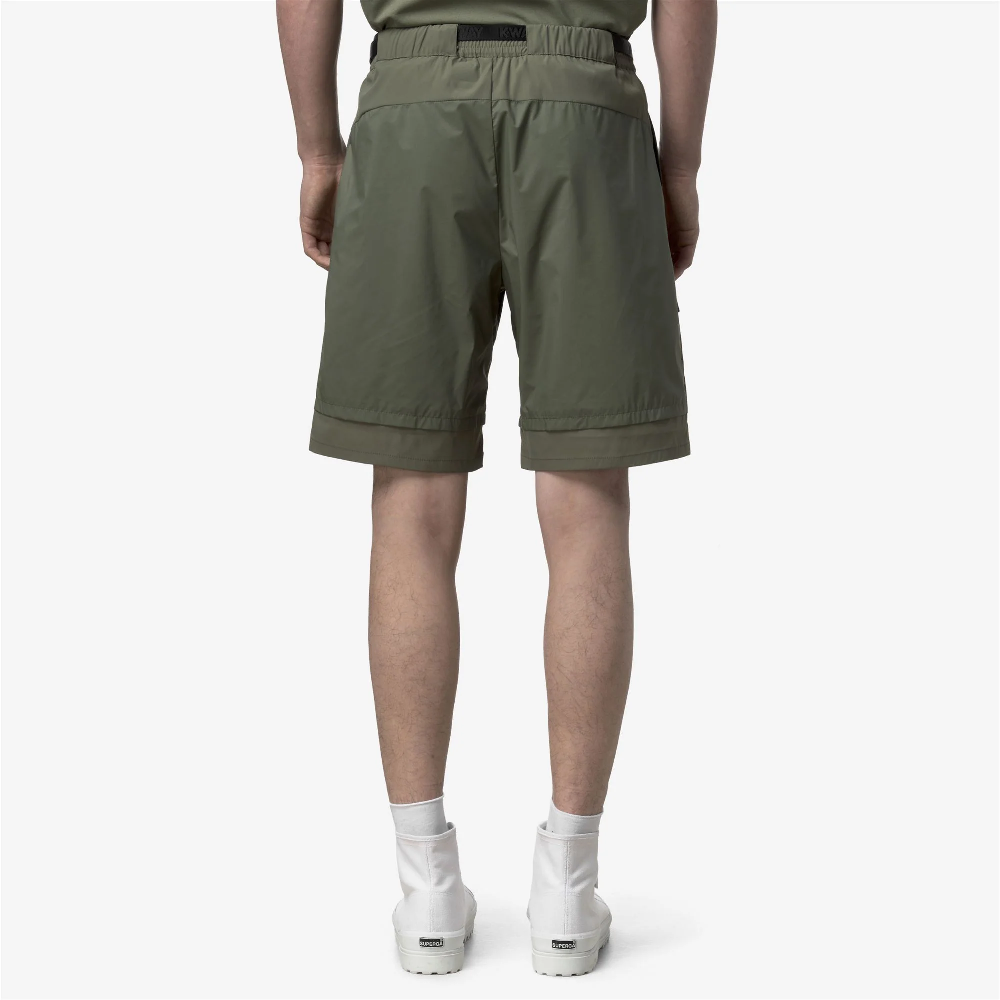 BREGER - Shorts - Sport  Shorts - Man - GREEN LICHEN - Image 5