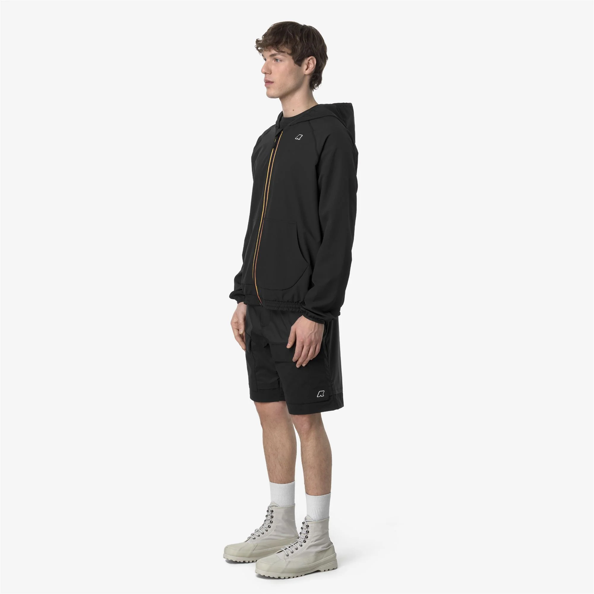 BURROUGHS - Shorts - Sport Shorts - Man - BLACK PURE - Image 4