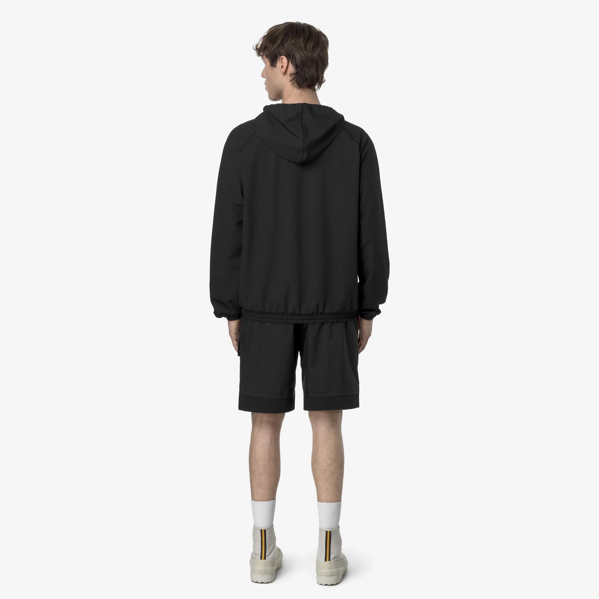 BURROUGHS - Shorts - Sport Shorts - Man - BLACK PURE - Image 5