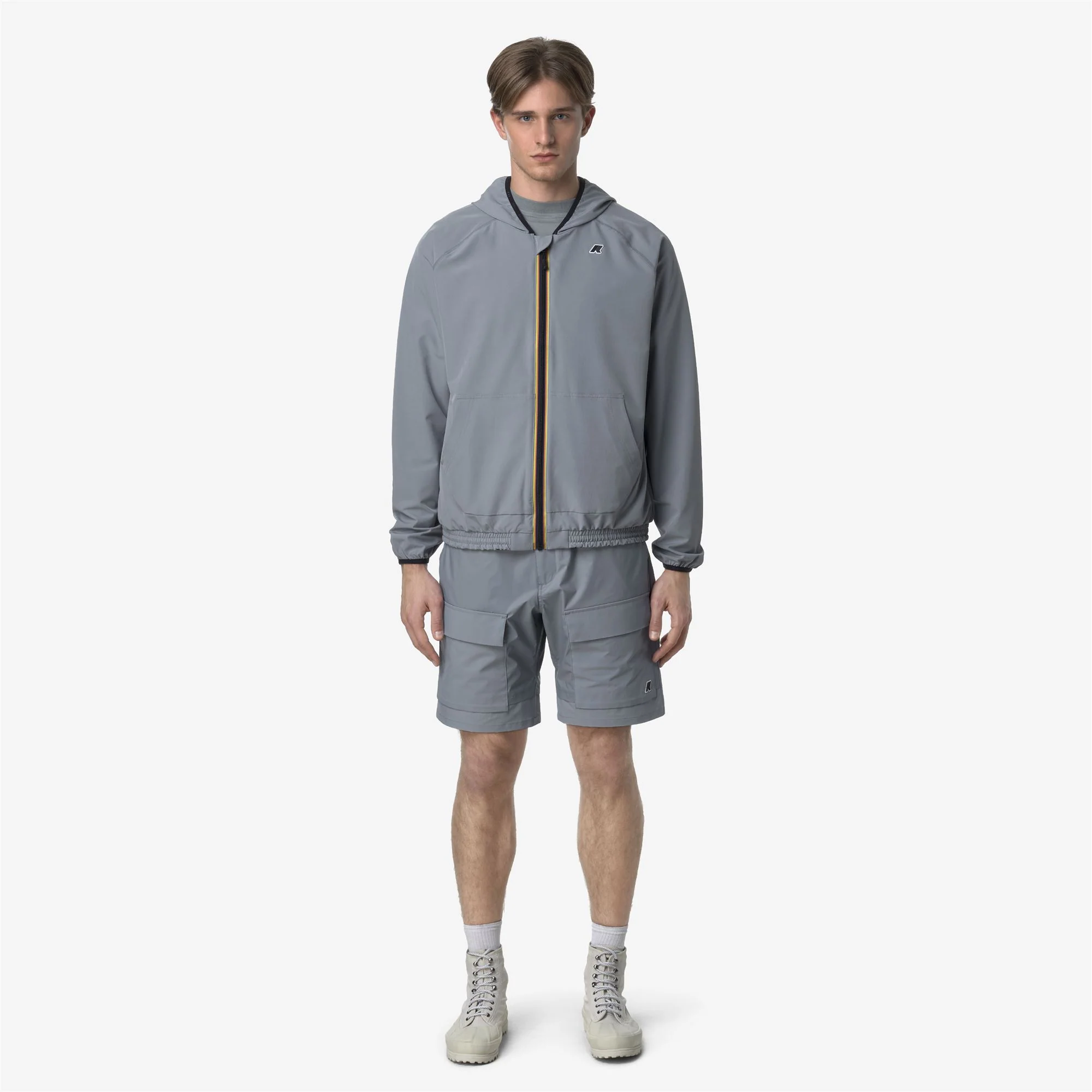 BURROUGHS - Shorts - Sport  Shorts - Man - GREY MD - Image 3