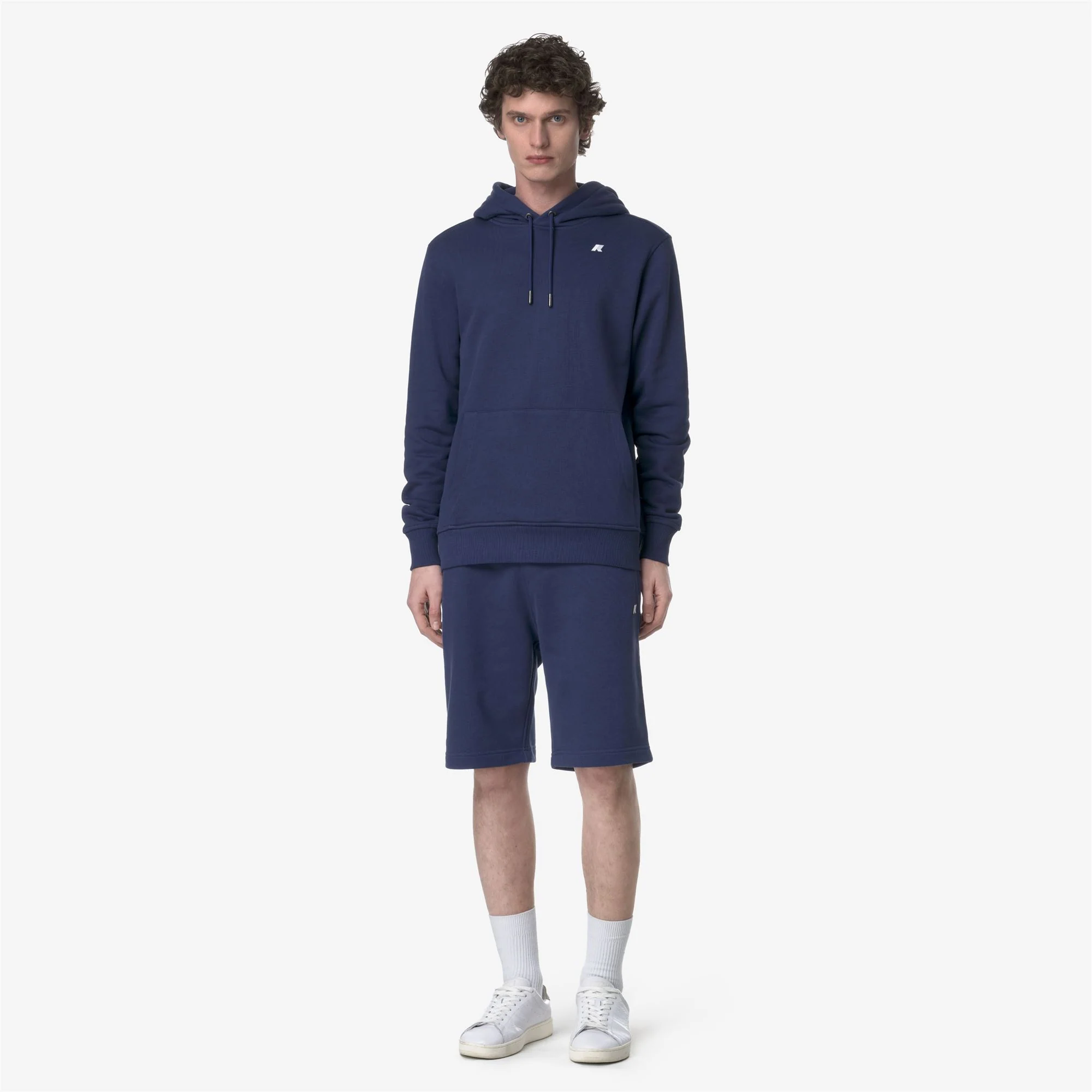 ERIK FRENCH TERRY - Shorts - Sport  Shorts - Man - BLUE DEEP COBALT - Image 3
