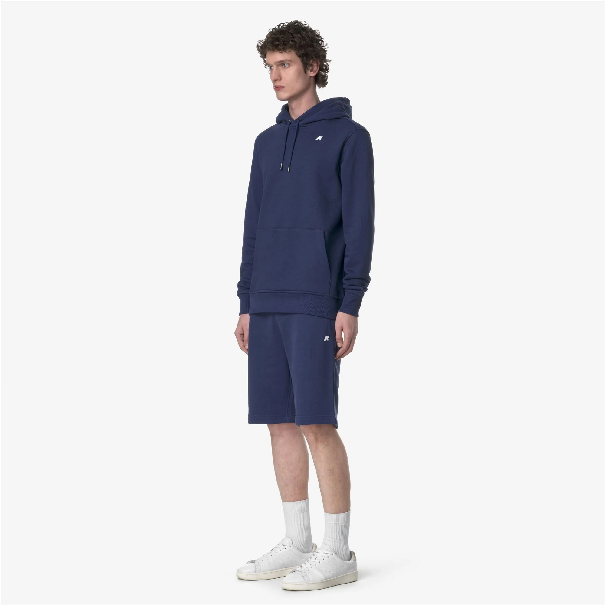 ERIK FRENCH TERRY - Shorts - Sport  Shorts - Man - BLUE DEEP COBALT - Image 4