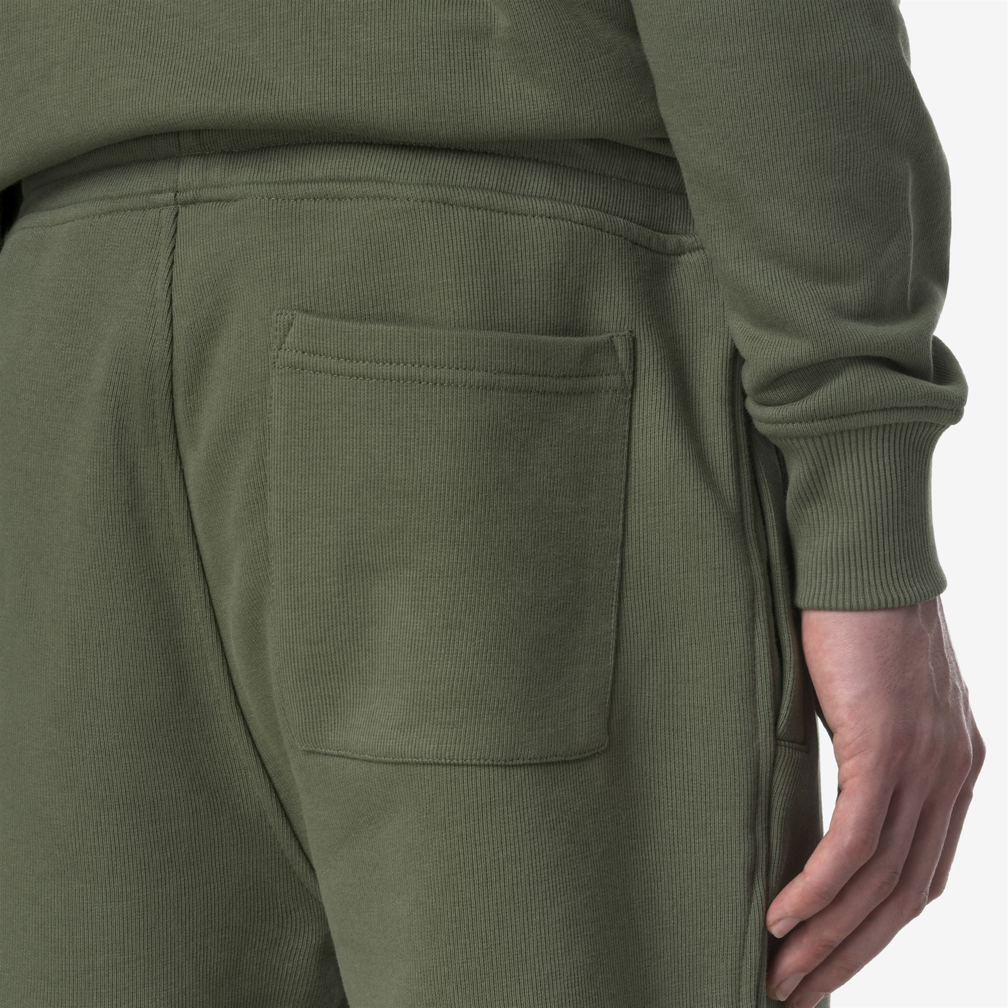 ERIK FRENCH TERRY - Shorts - Sport  Shorts - Man - GREEN LICHEN - Image 2