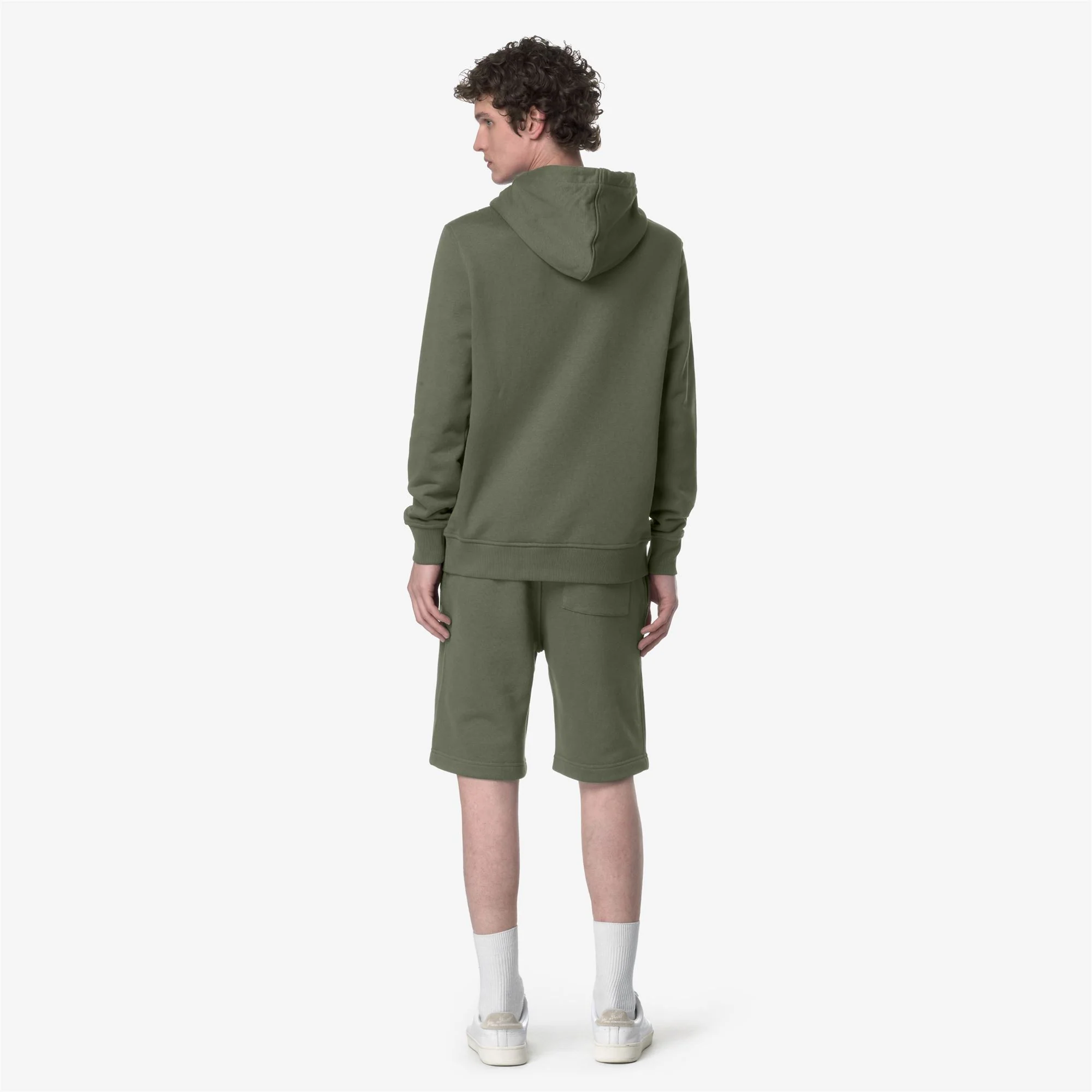ERIK FRENCH TERRY - Shorts - Sport  Shorts - Man - GREEN LICHEN - Image 5
