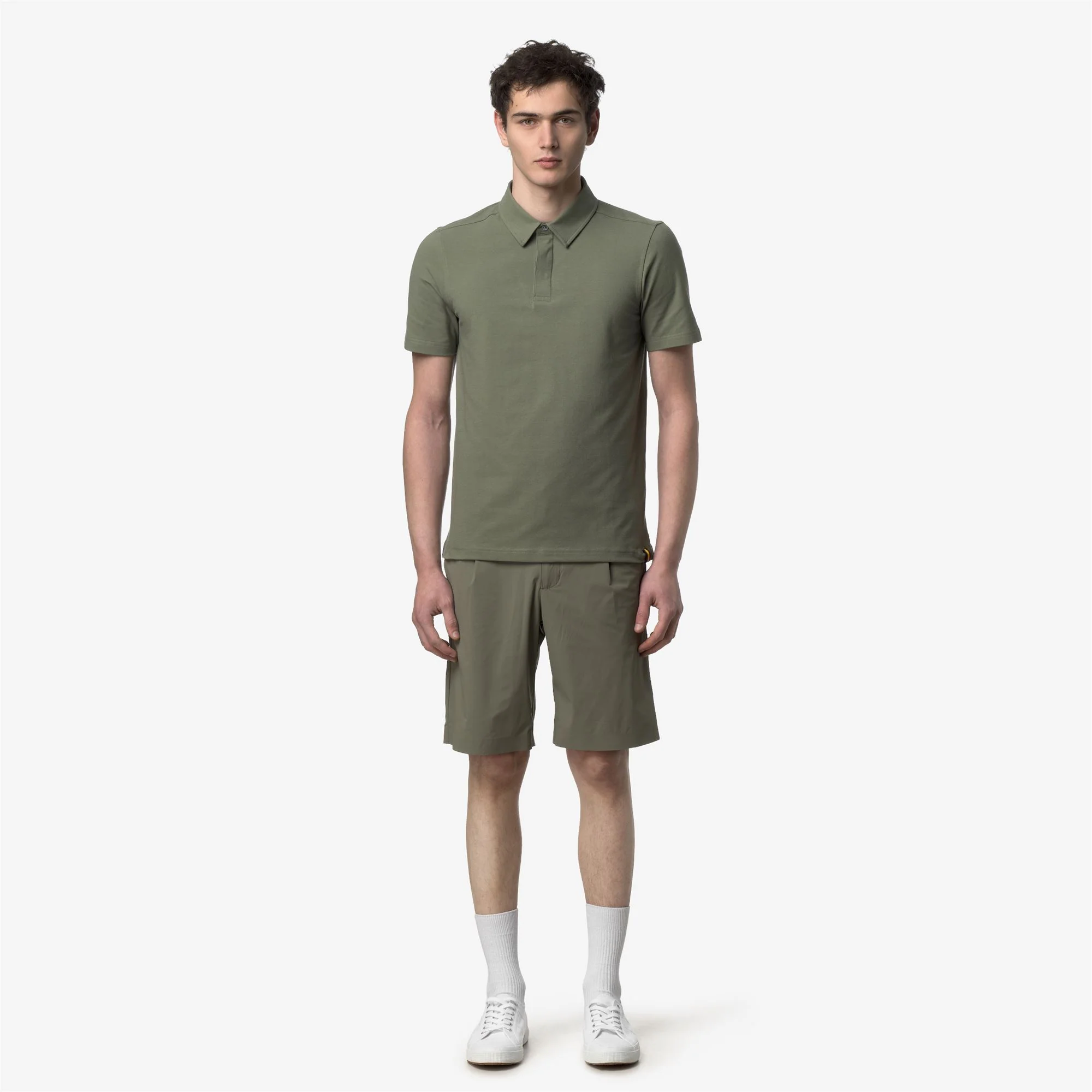 ILTON LIGHT TECH PL - Shorts - Sport  Shorts - Man - GREEN LICHEN - Image 3
