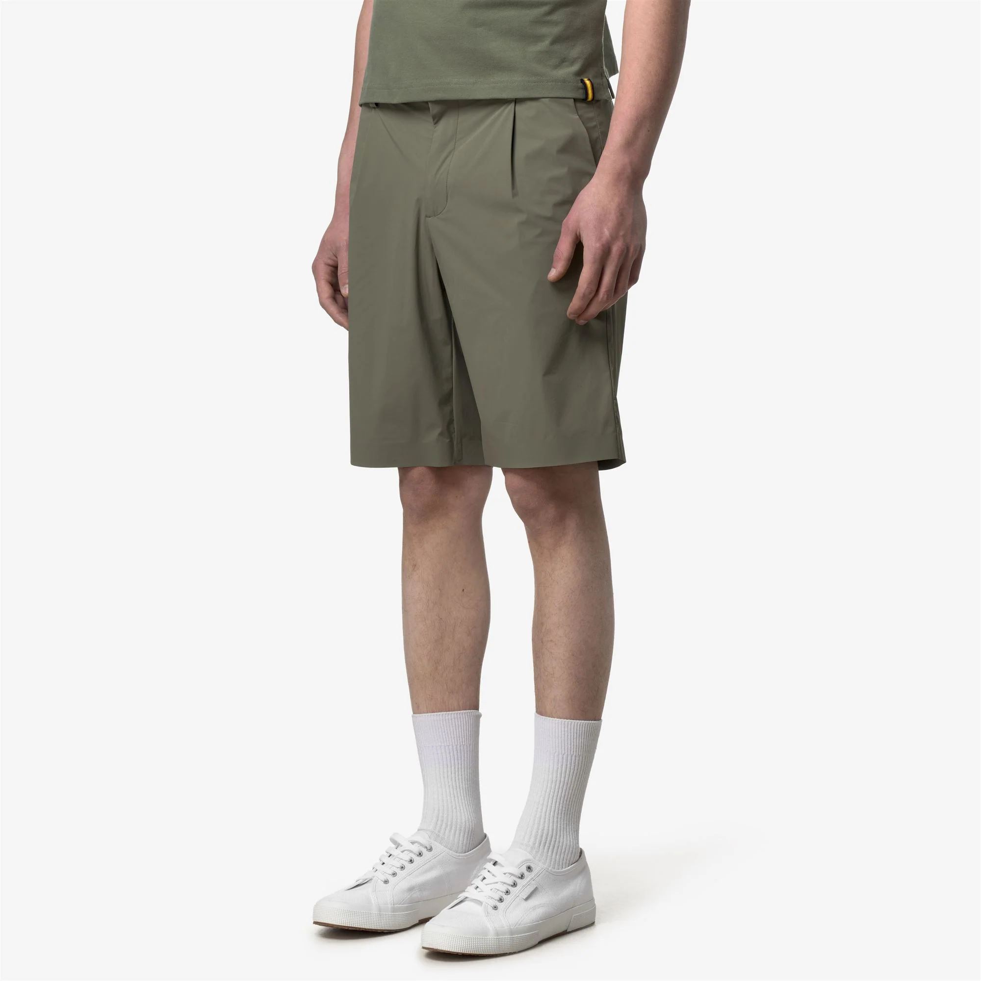 ILTON LIGHT TECH PL - Shorts - Sport  Shorts - Man - GREEN LICHEN - Image 4
