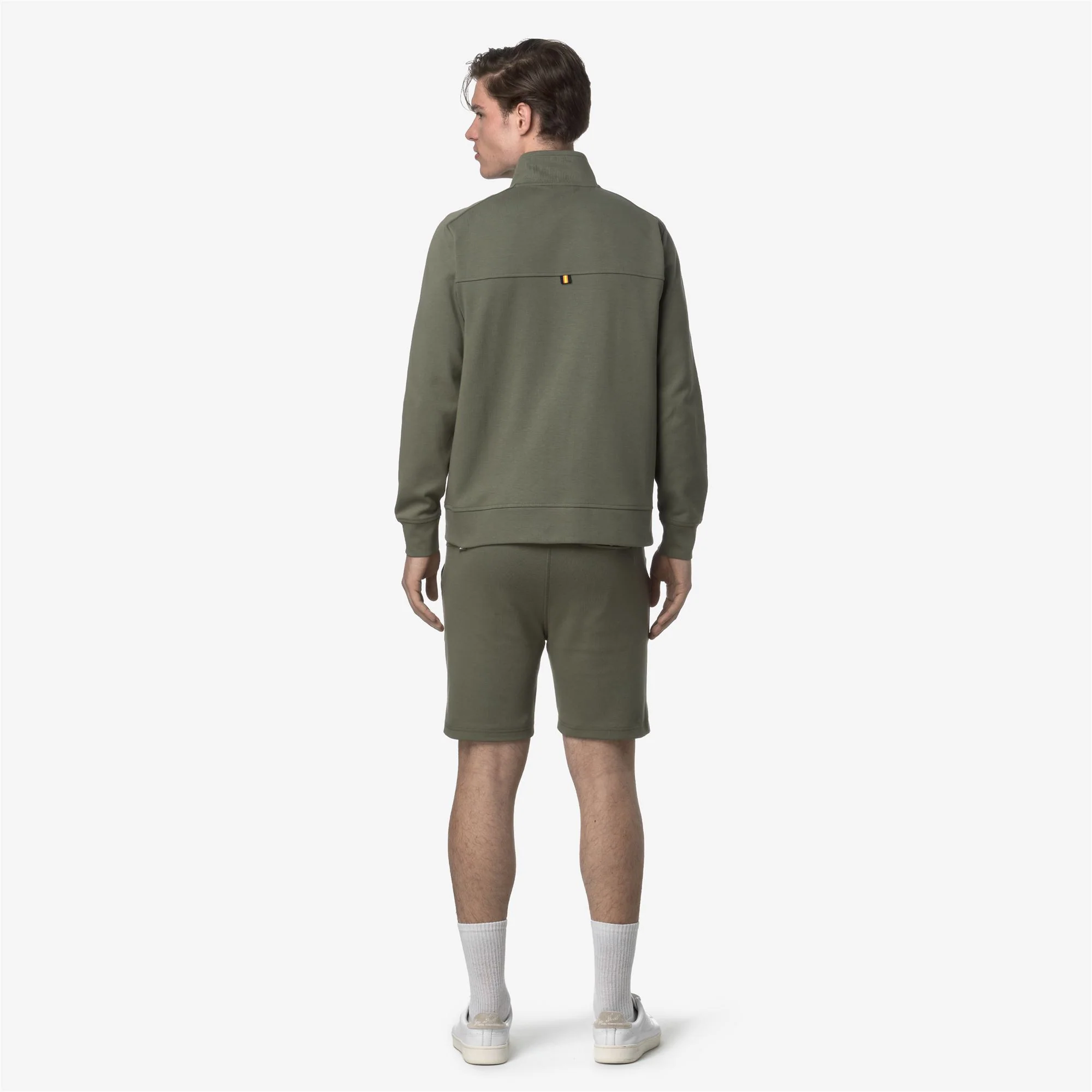 KENY INTERLOCK - Shorts - Sport  Shorts - Man - GREEN LICHEN - Image 5