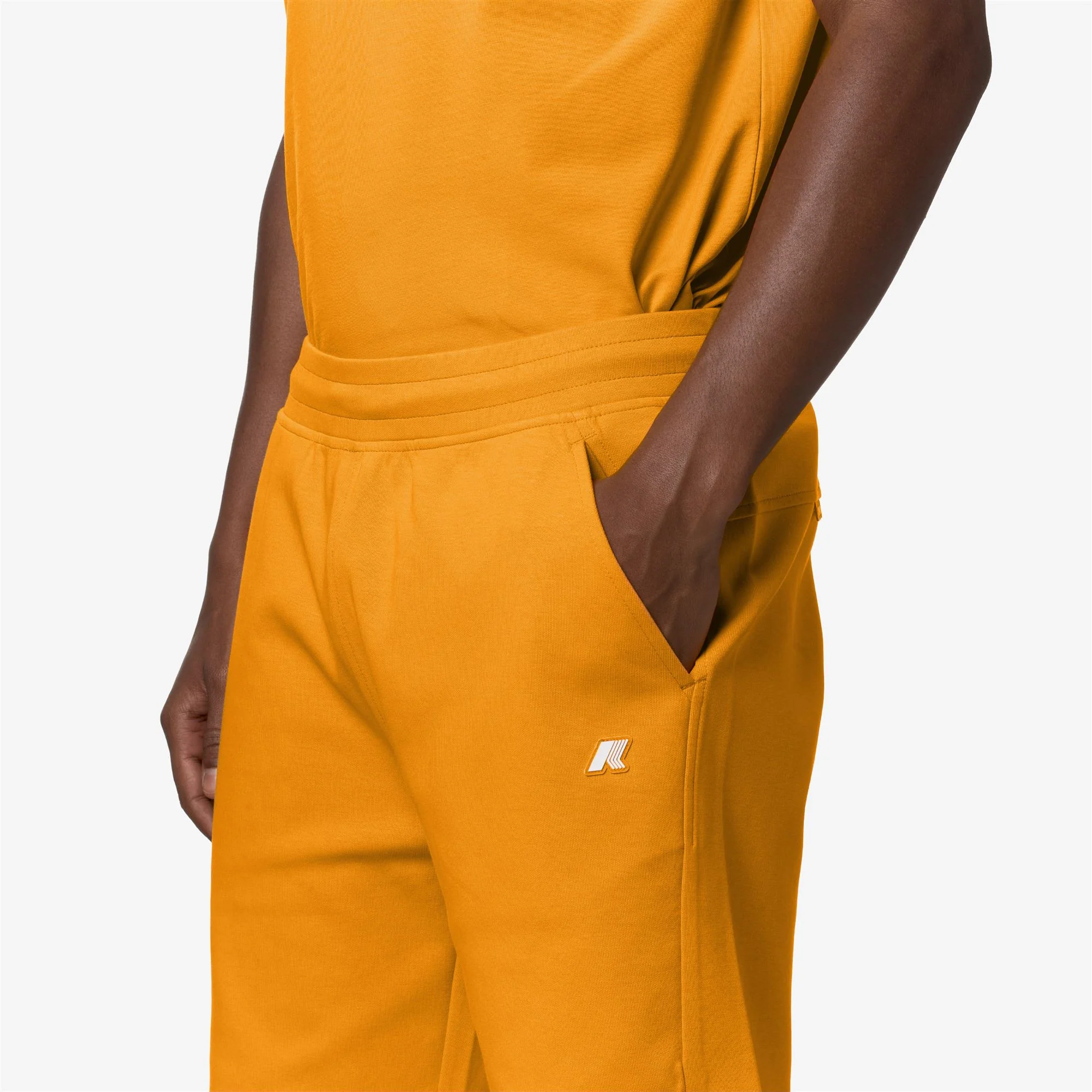 KENY INTERLOCK - Shorts - Sport  Shorts - Man - ORANGE MD - Image 2