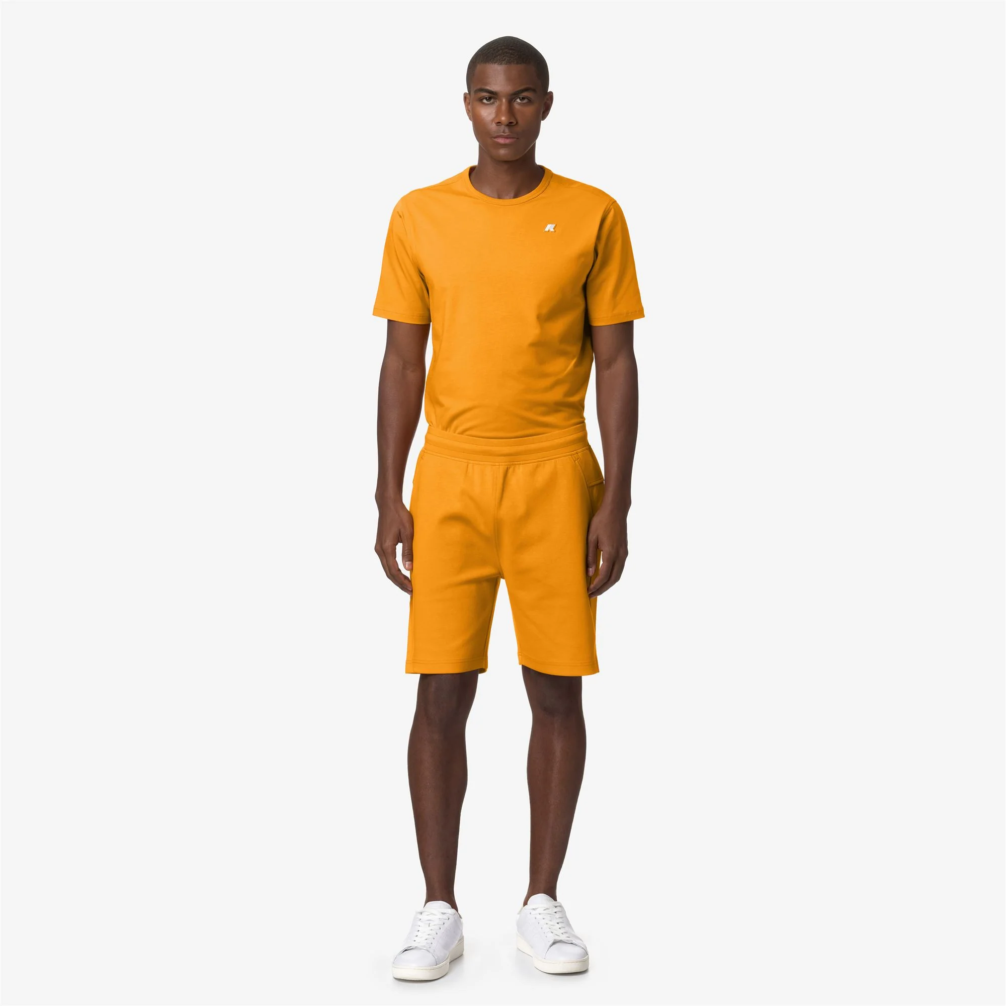 KENY INTERLOCK - Shorts - Sport  Shorts - Man - ORANGE MD - Image 3