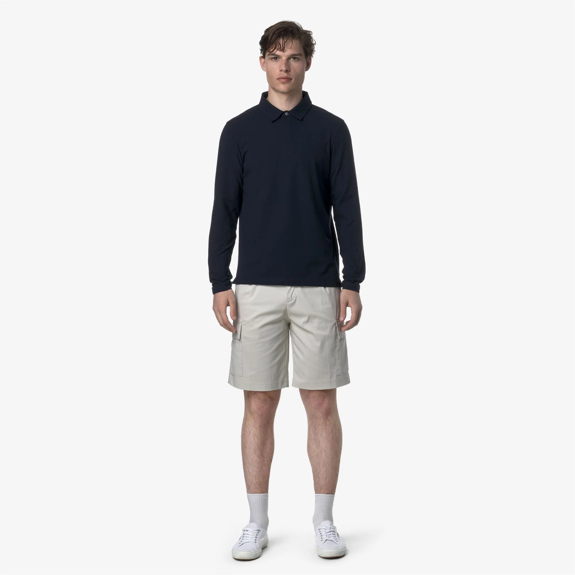 SERJE TWILL TECH - Shorts - Cargo - Man - BEIGE LT - Image 3