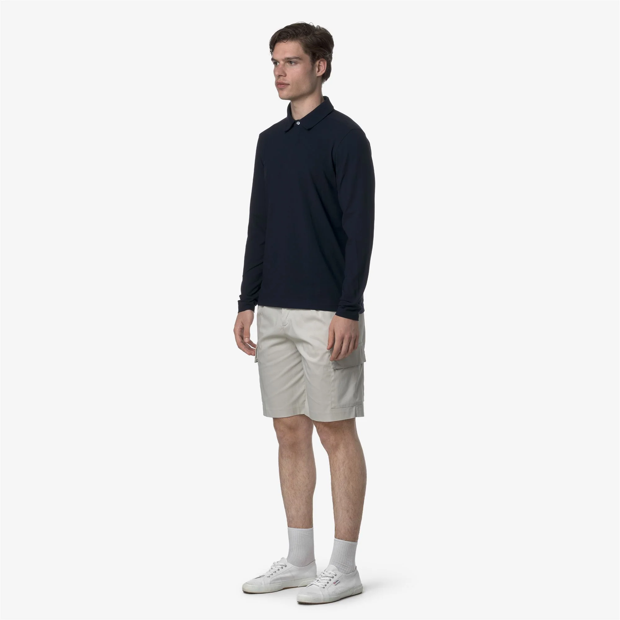 SERJE TWILL TECH - Shorts - Cargo - Man - BEIGE LT - Image 4