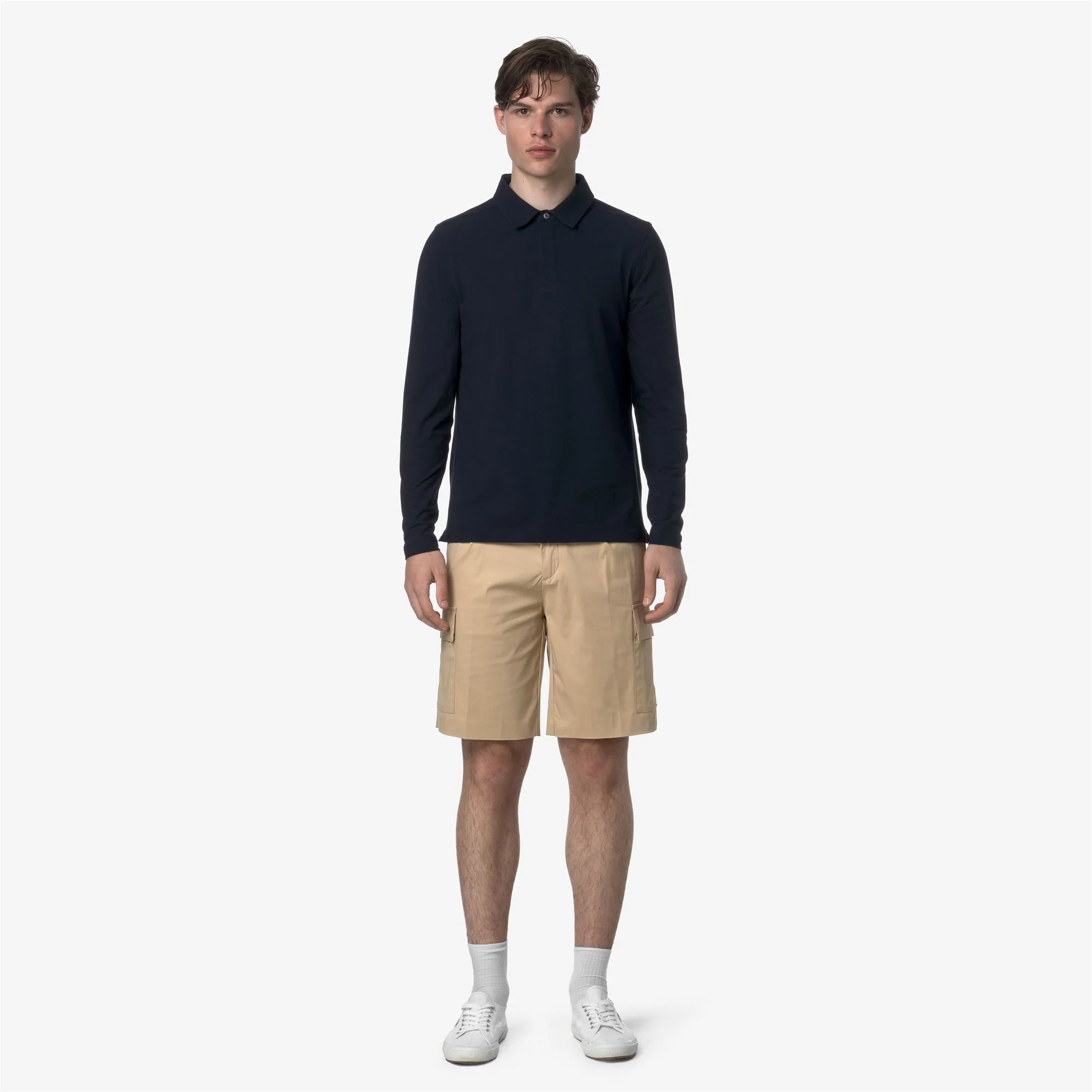SERJE TWILL TECH - Shorts - Cargo - Man - BEIGE ROPE - Image 3