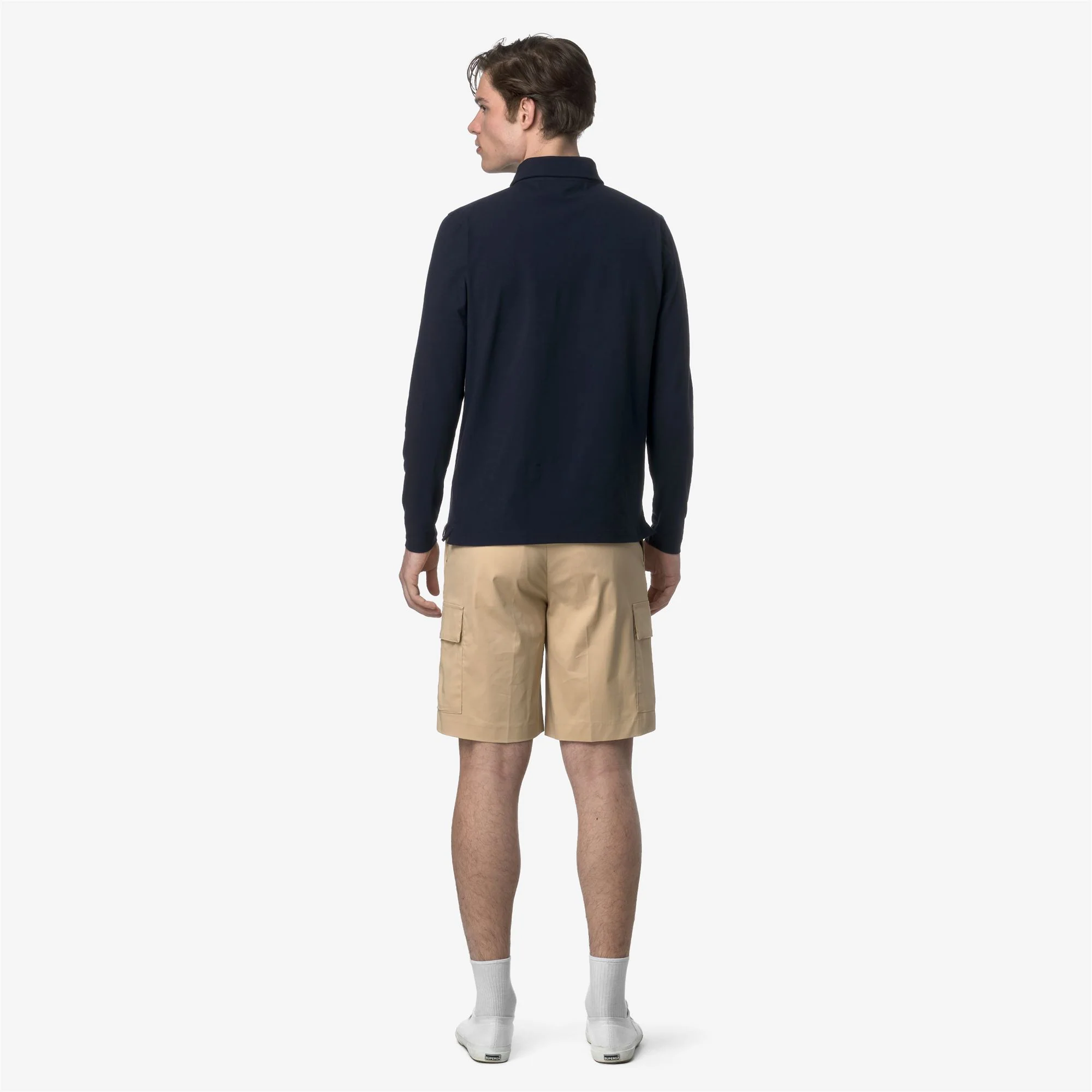 SERJE TWILL TECH - Shorts - Cargo - Man - BEIGE ROPE - Image 5