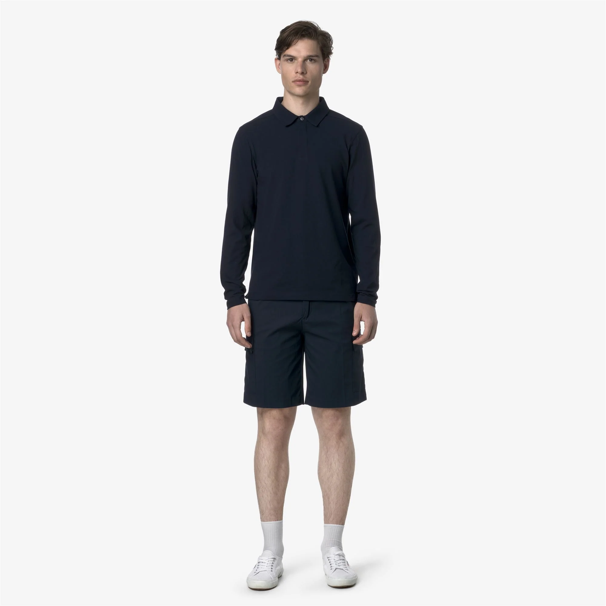 SERJE TWILL TECH - Shorts - Cargo - Man - BLUE DEPTH - Image 3