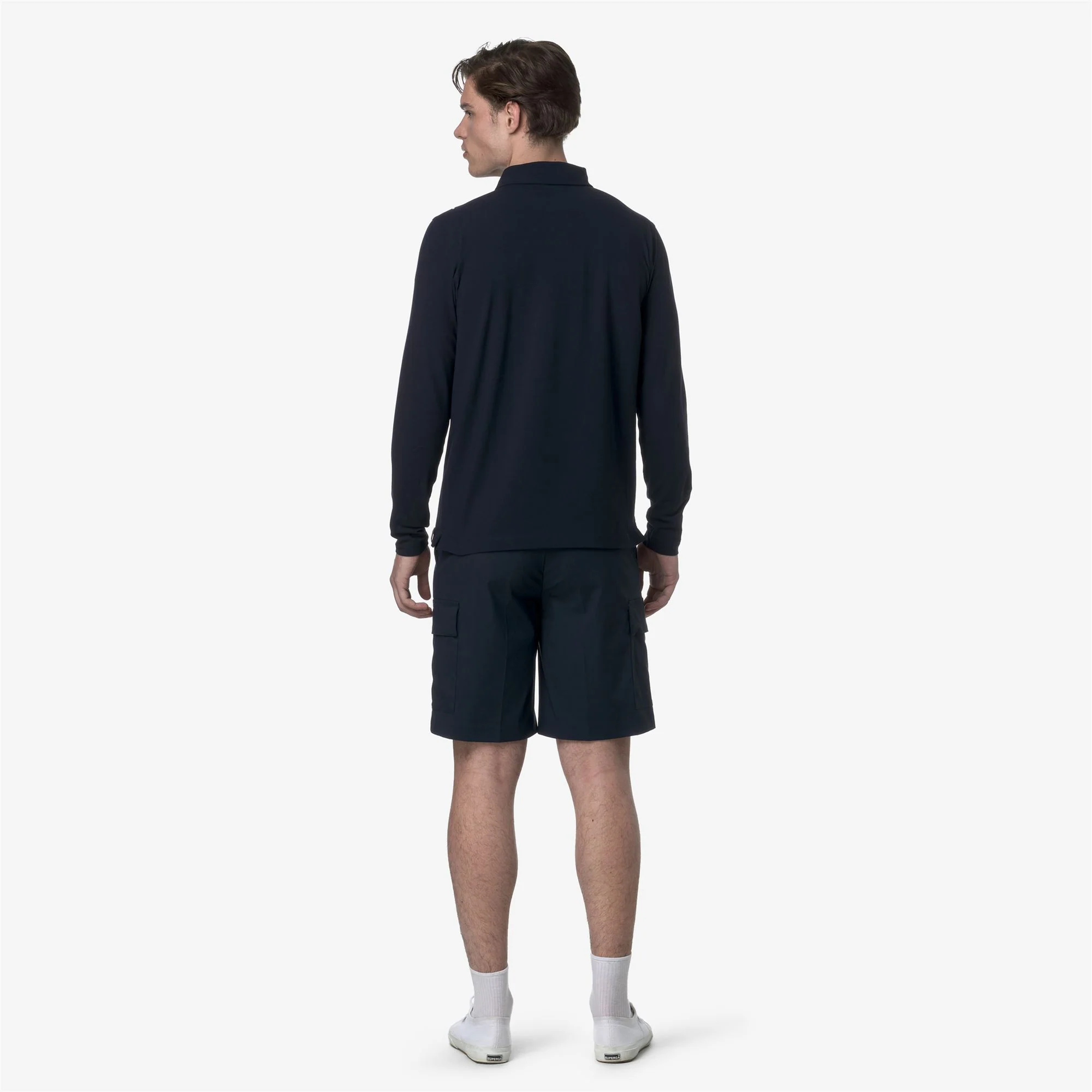 SERJE TWILL TECH - Shorts - Cargo - Man - BLUE DEPTH - Image 5