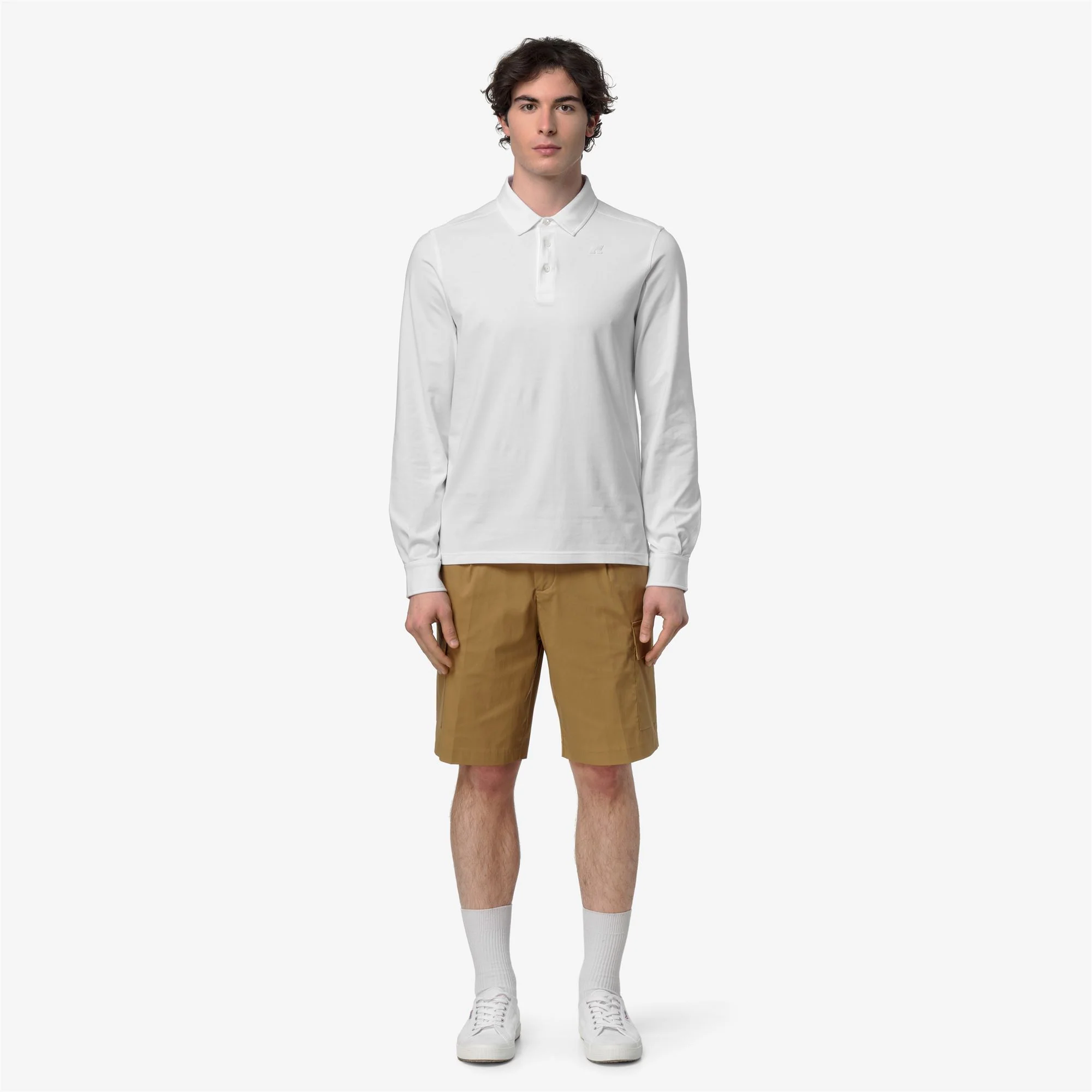 SERJE TWILL TECH - Shorts - Cargo - Man - BROWN BISTRE - Image 3