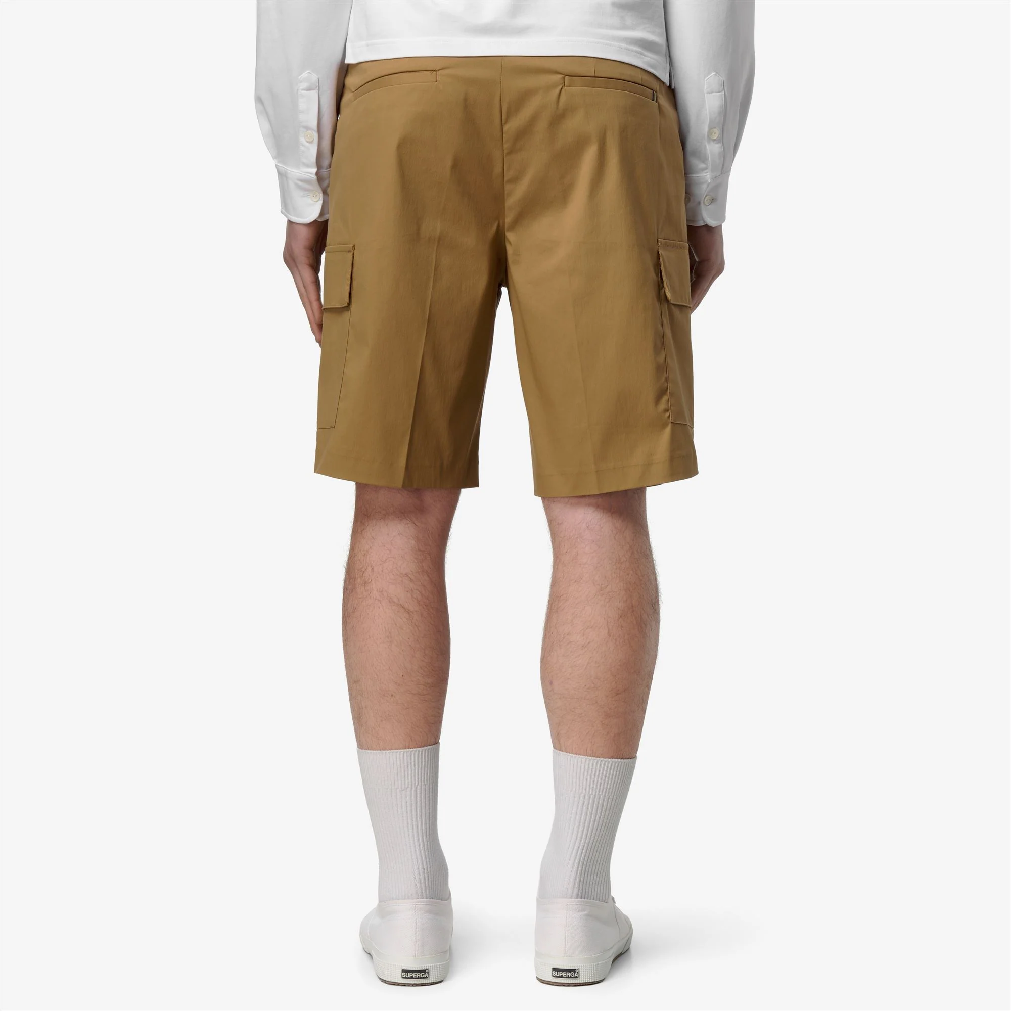 SERJE TWILL TECH - Shorts - Cargo - Man - BROWN BISTRE - Image 5