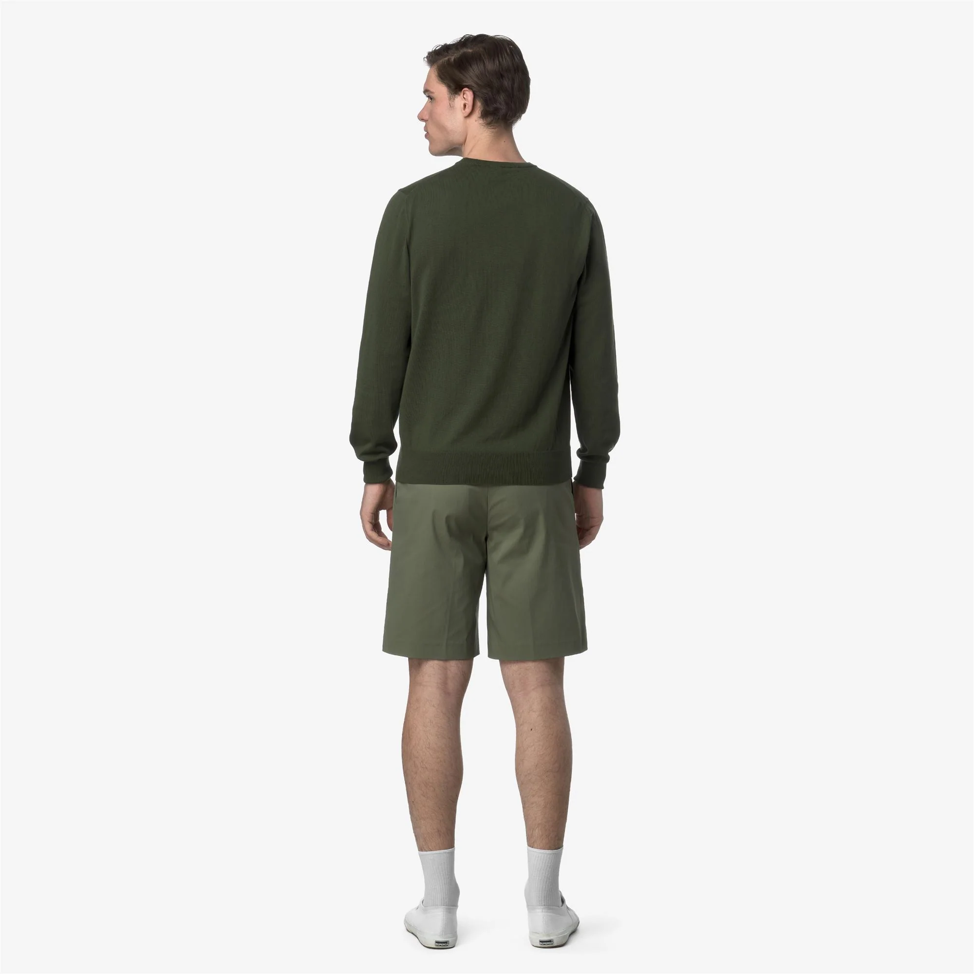 SEVERE TWILL TECH - Shorts - CHINO - Man - GREEN LICHEN - Image 5