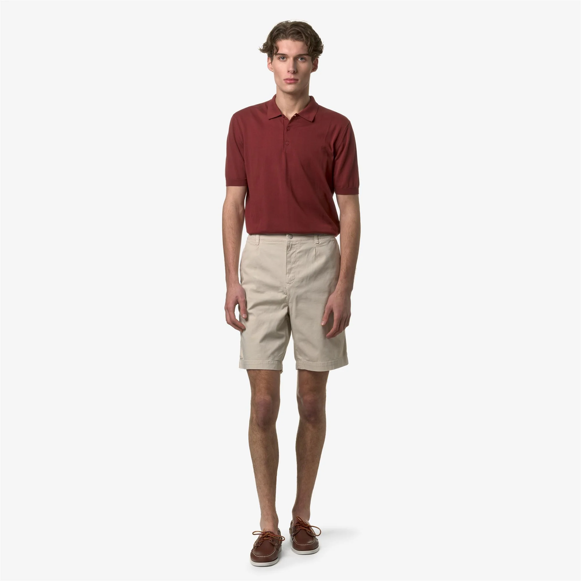 THEON - Shorts - CHINO - Man - BEIGE LT - Image 3