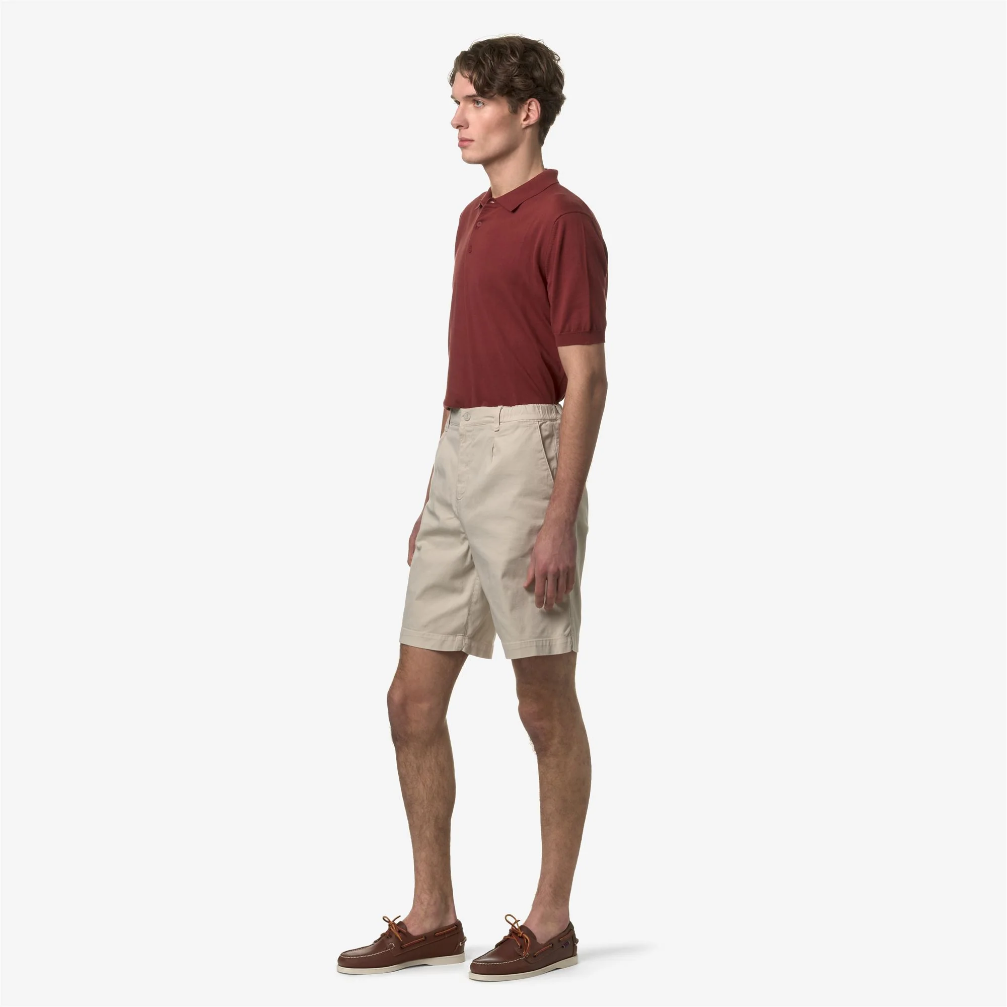 THEON - Shorts - CHINO - Man - BEIGE LT - Image 4