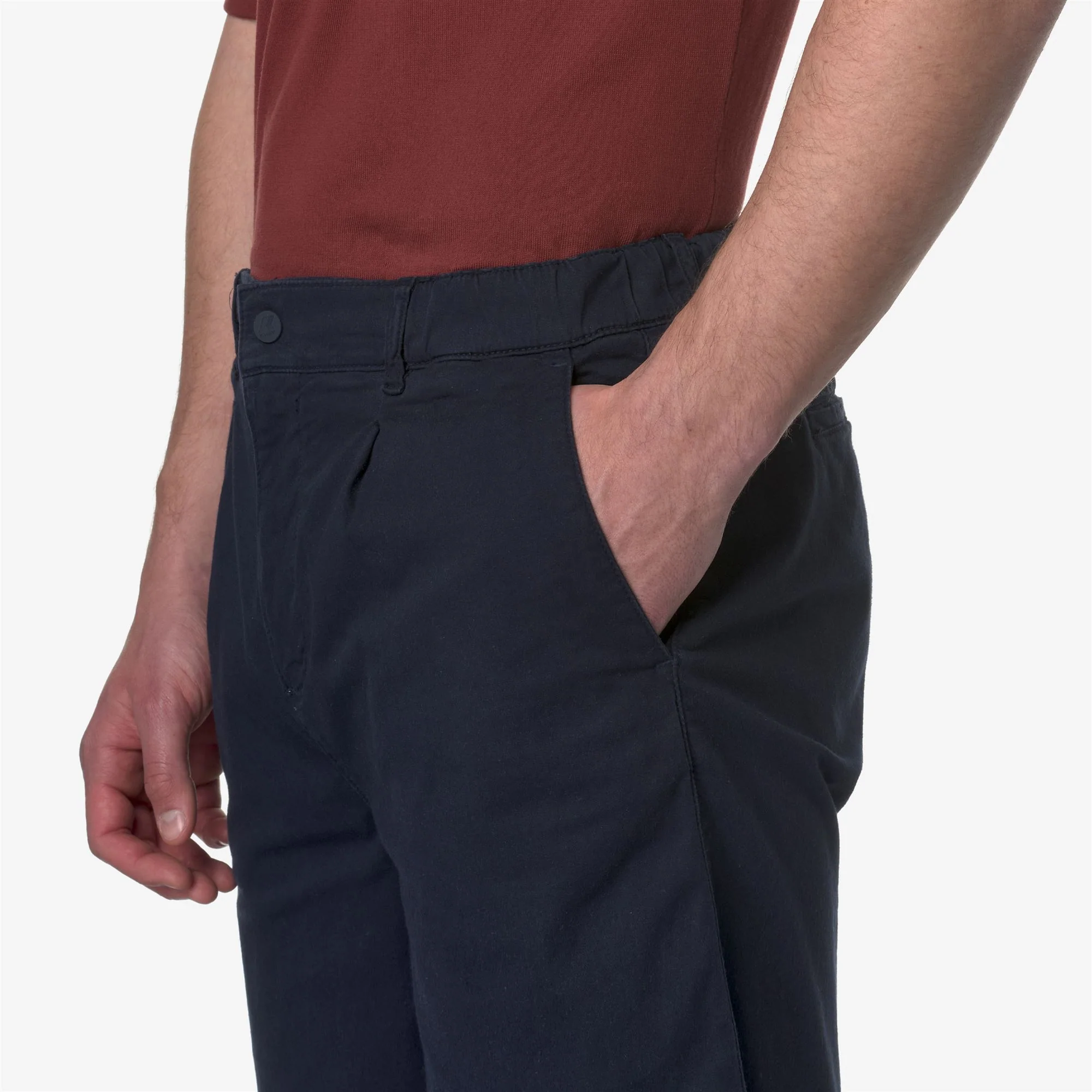 THEON - Shorts - CHINO - Man - BLUE DEPTH - Image 2