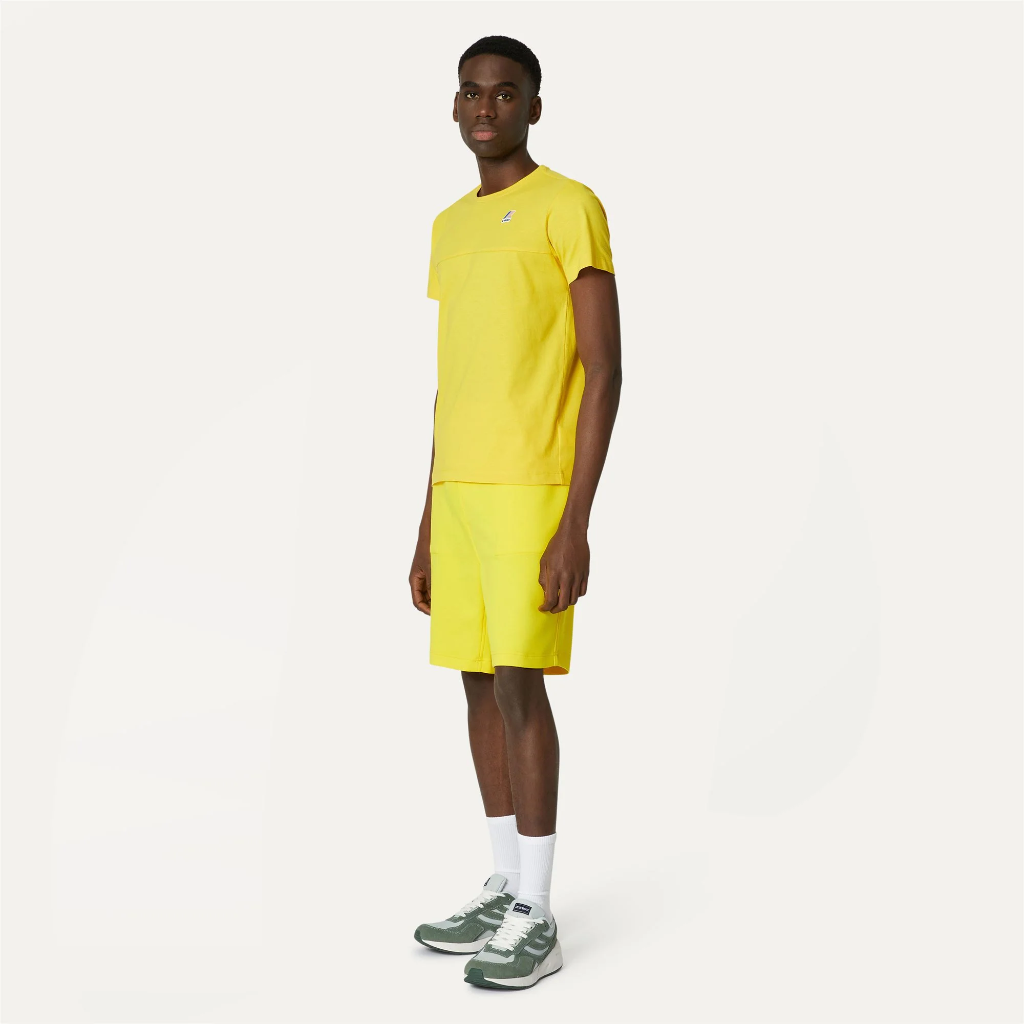 THEOTIME LIGHT SPACER - Shorts - Sport  Shorts - Man - YELLOW SUNSTRUCK - Image 4