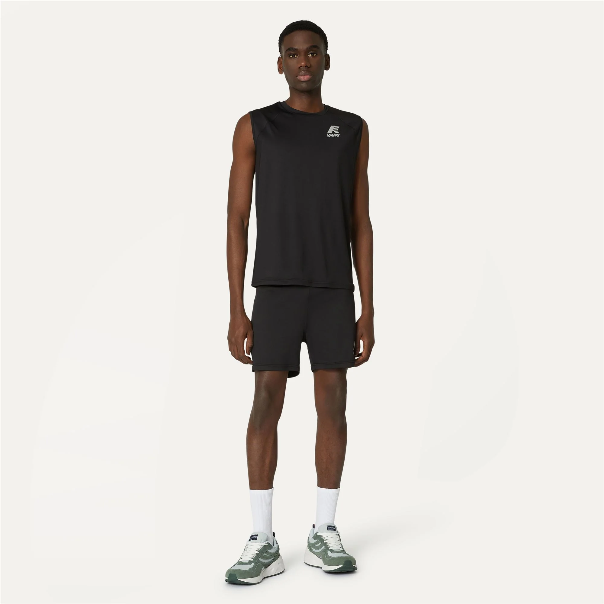 TYLER - Shorts - Sport  Shorts - Man - BLACK PURE - Image 3