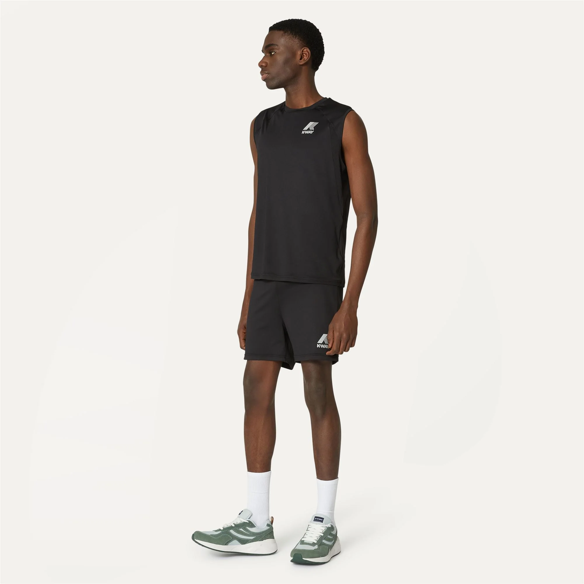 TYLER - Shorts - Sport  Shorts - Man - BLACK PURE - Image 4