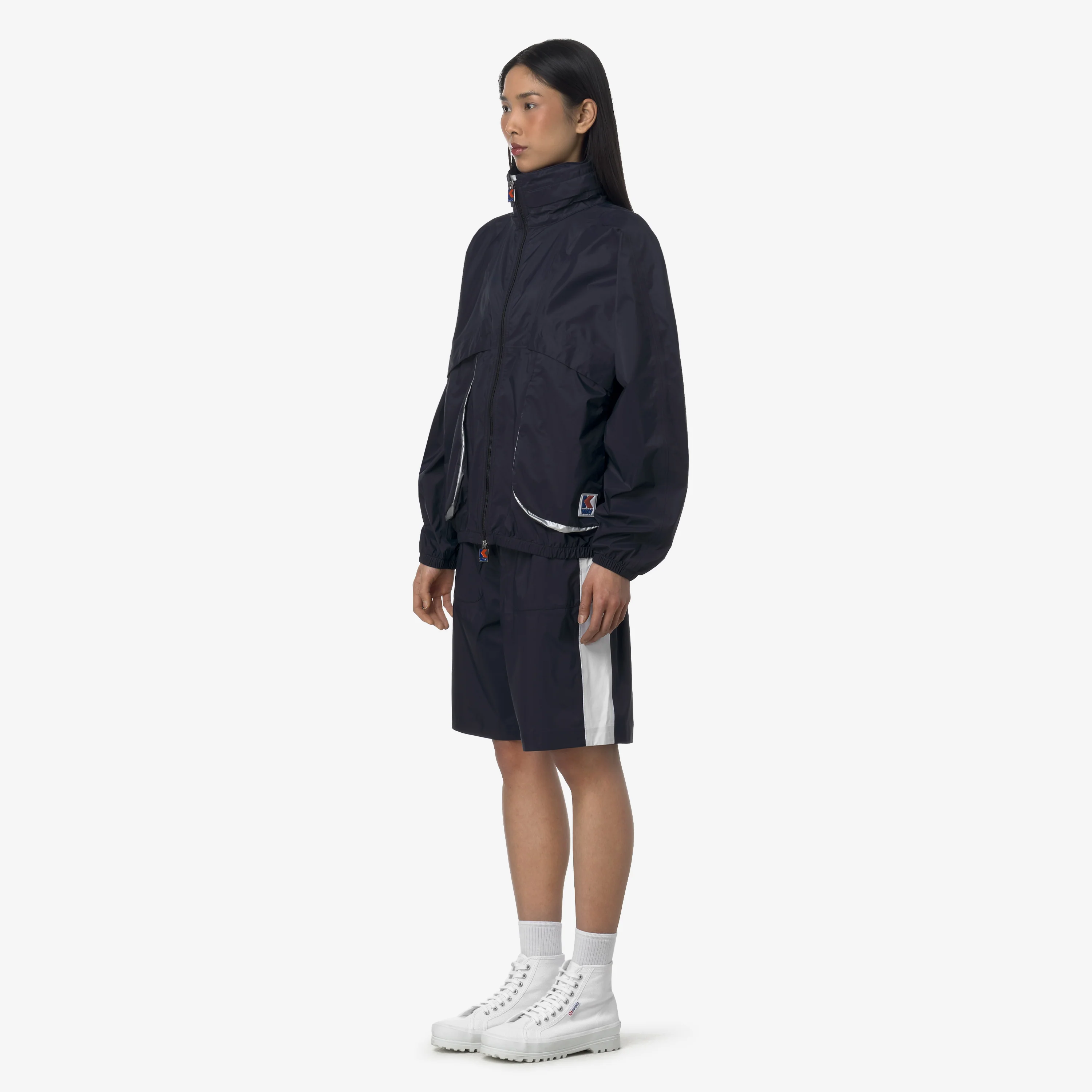 7002 BERMUDA - Shorts - Sport  Shorts - Unisex - BLUE WHITE - Image 2