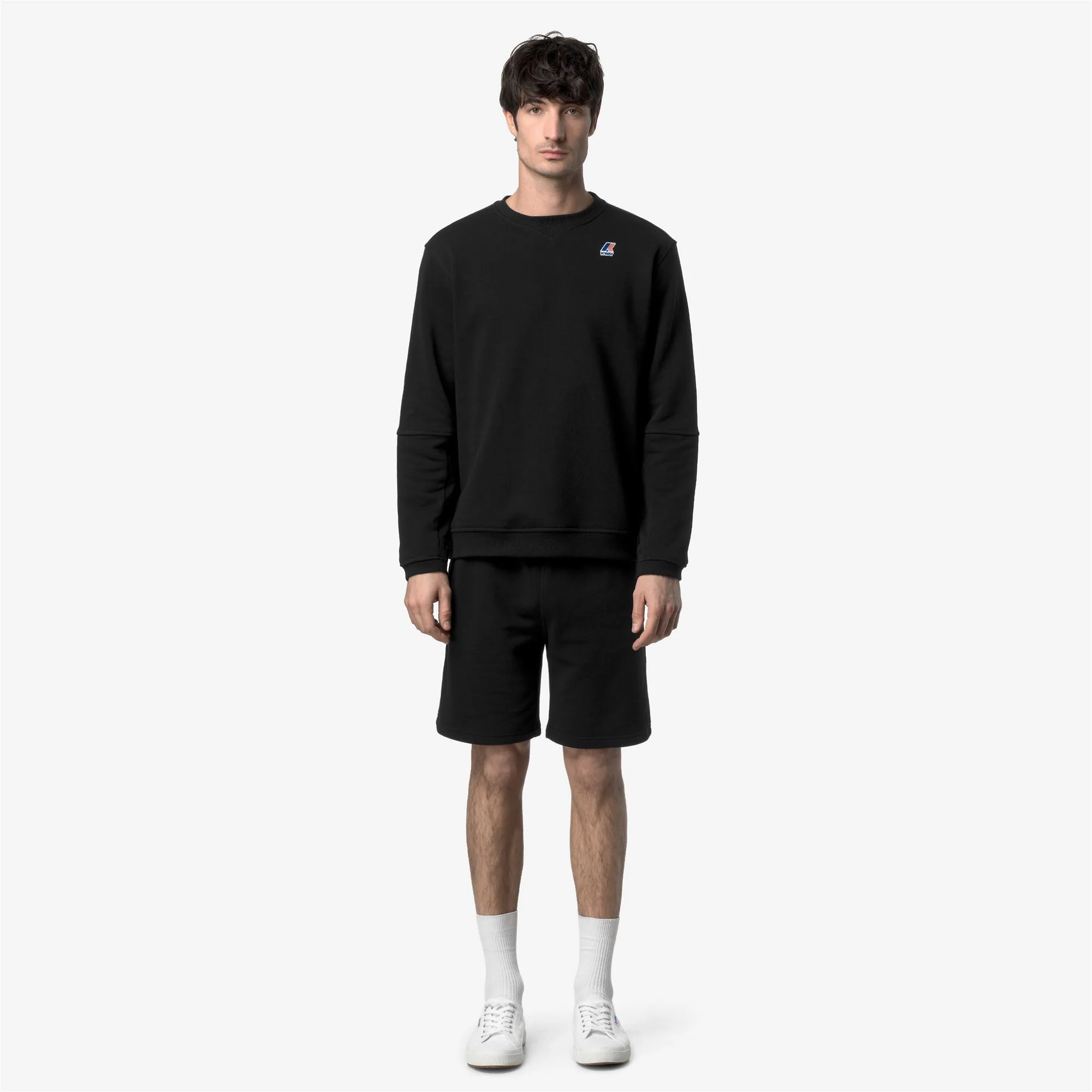 CASIMIR POLY COTTON - Shorts - Sport  Shorts - Unisex - BLACK PURE - Image 3