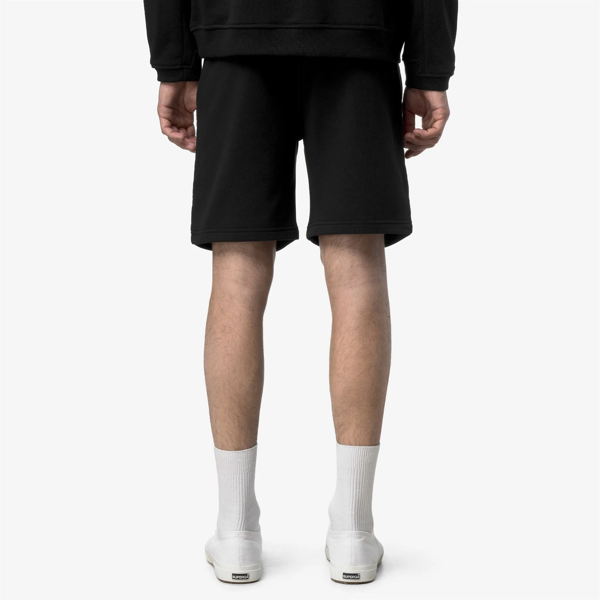 CASIMIR POLY COTTON - Shorts - Sport  Shorts - Unisex - BLACK PURE - Image 5
