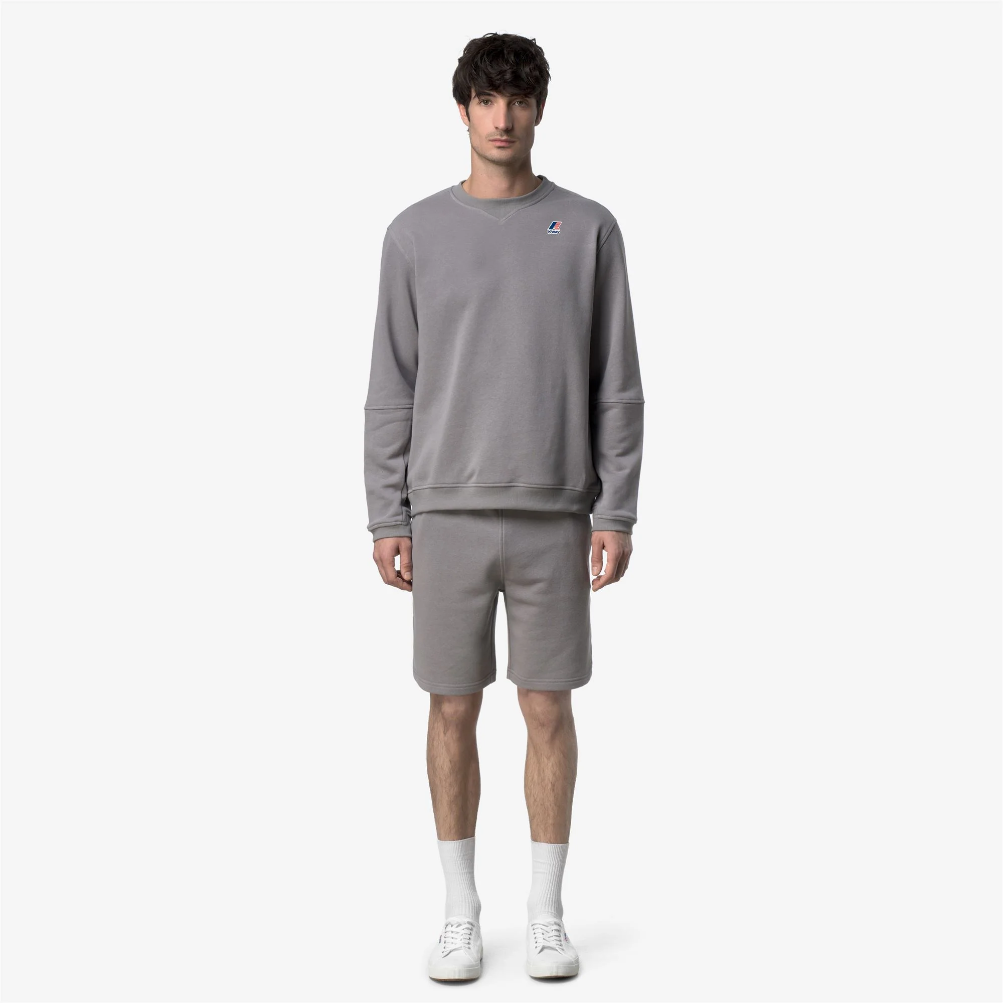 CASIMIR POLY COTTON - Shorts - Sport  Shorts - Unisex - GREY FROST - Image 3